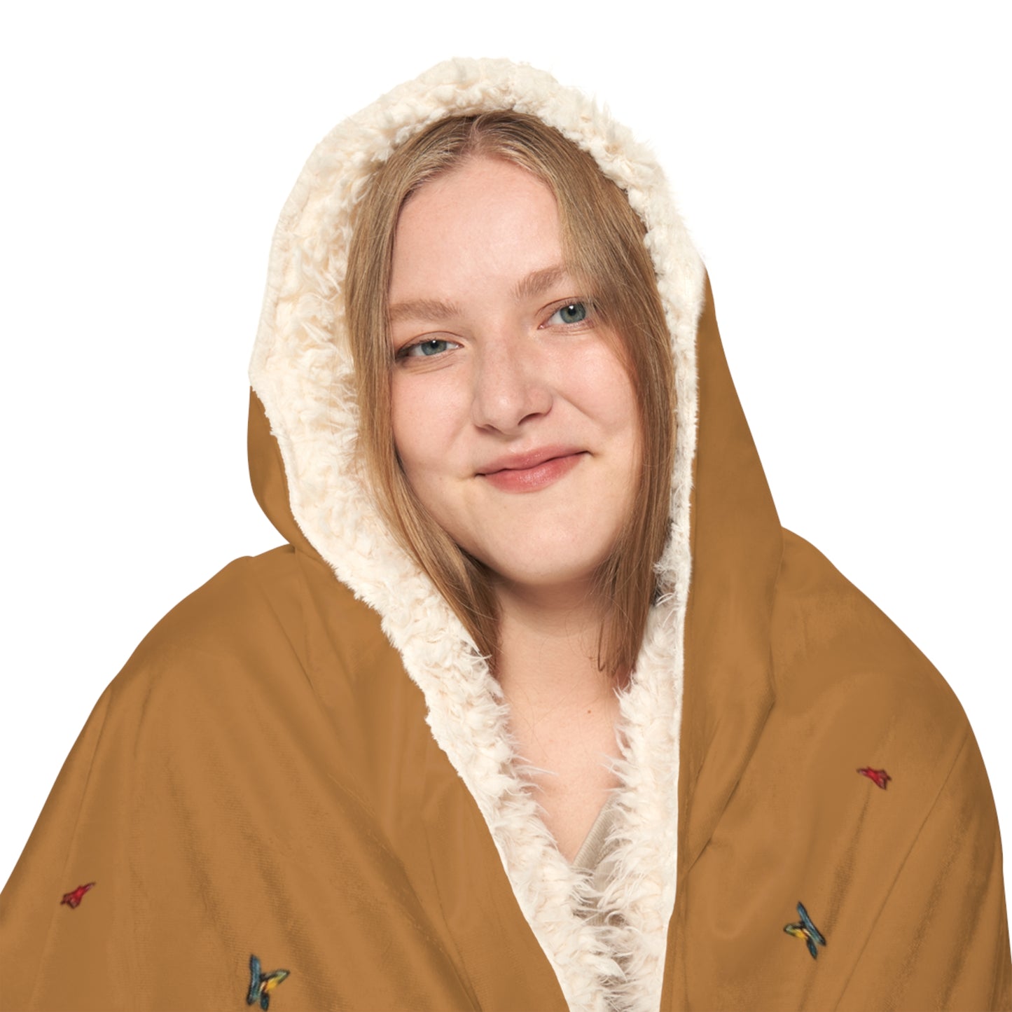 Fall Bear Copper Snuggle Blanket