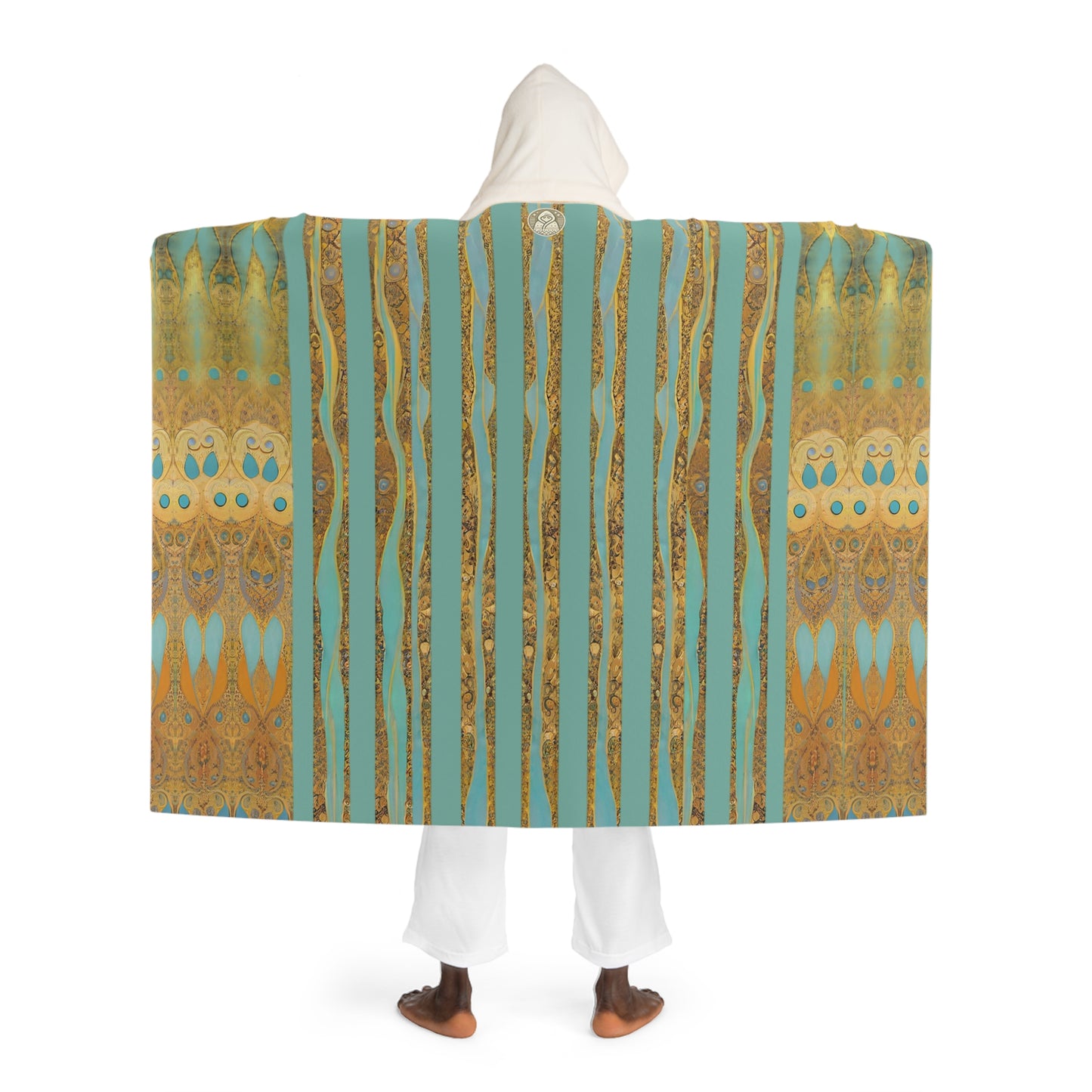 Imperial Regalia Hooded Sherpa Fleece Blanket