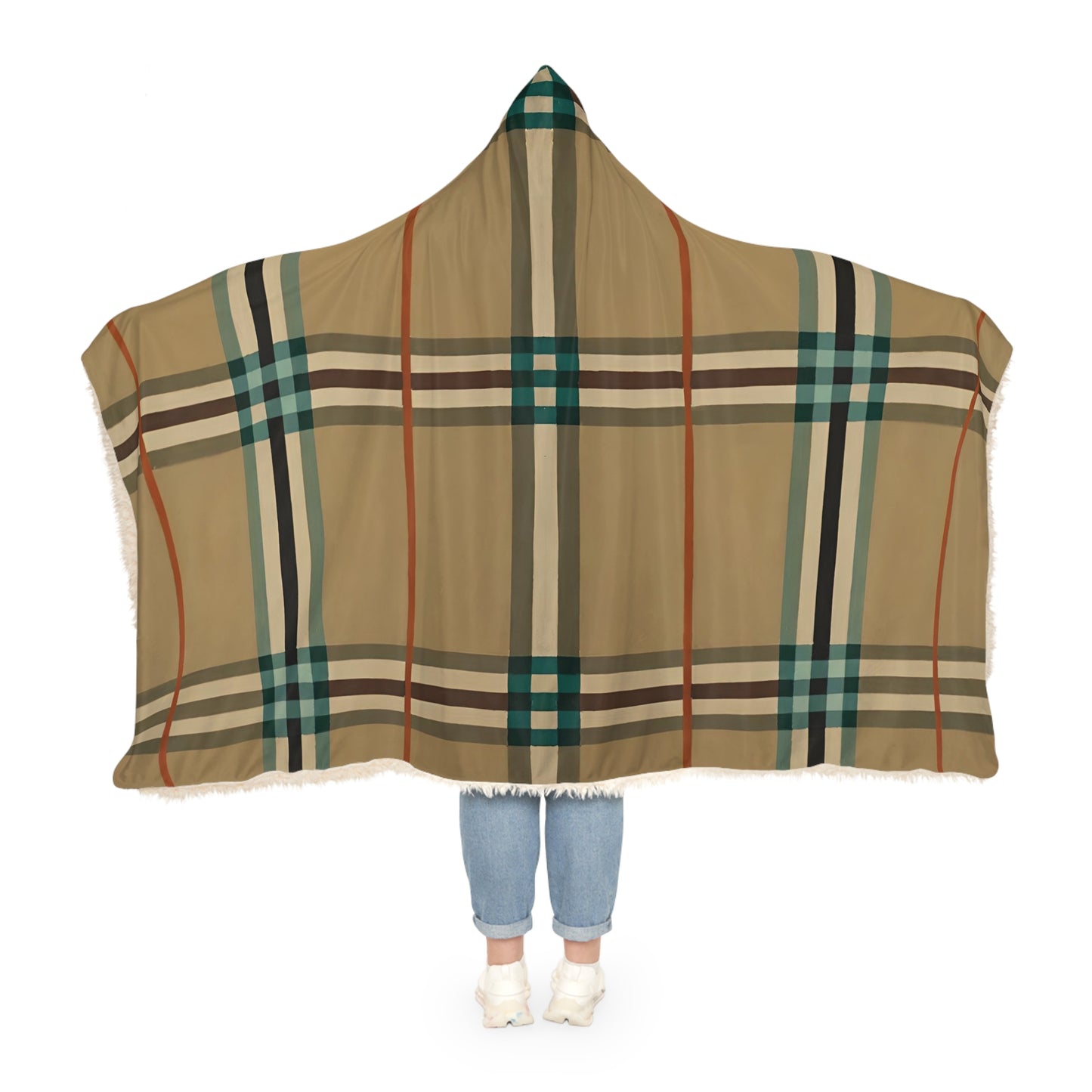 Plaid Green Snuggle Blanket