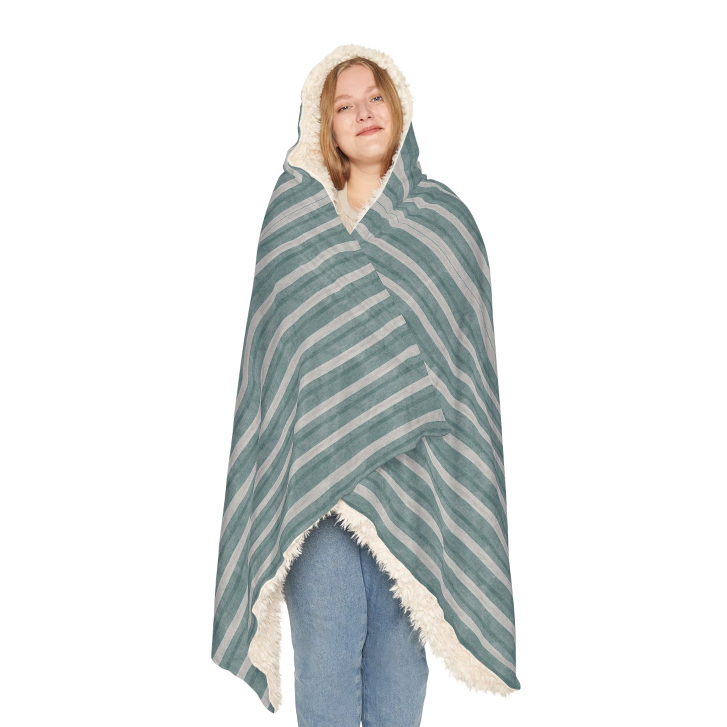 Hampton Teal Snuggle Blanket