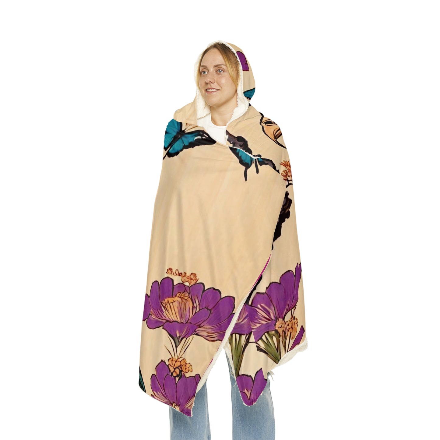 Peacock Home Counter Snuggle Blanket