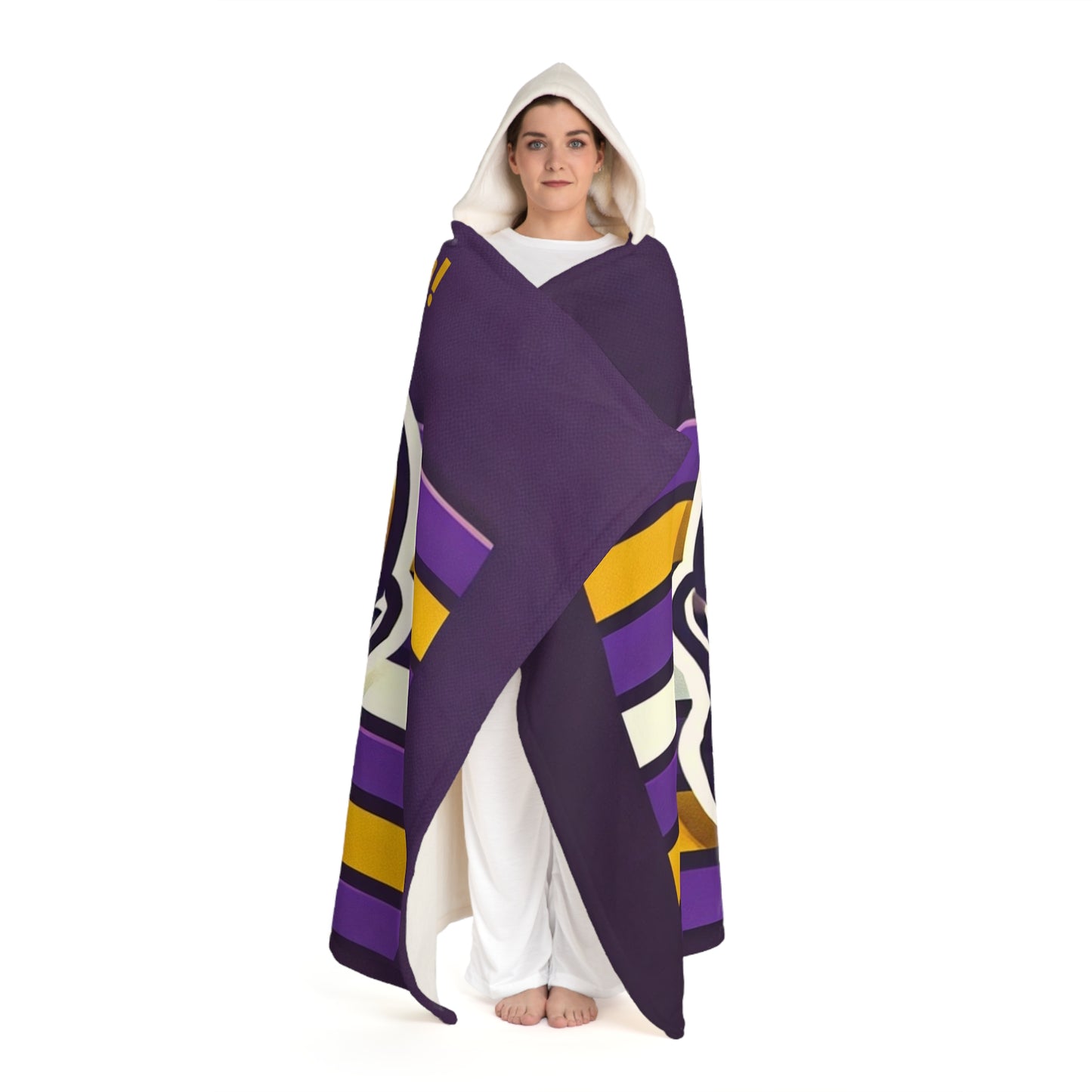 Team Goals Hooded Sherpa Fleece Blanket