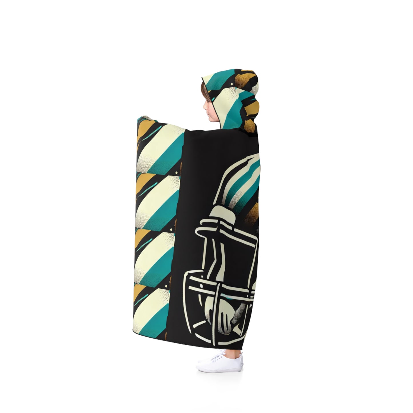 Jacksonville Kids Hooded Blanket