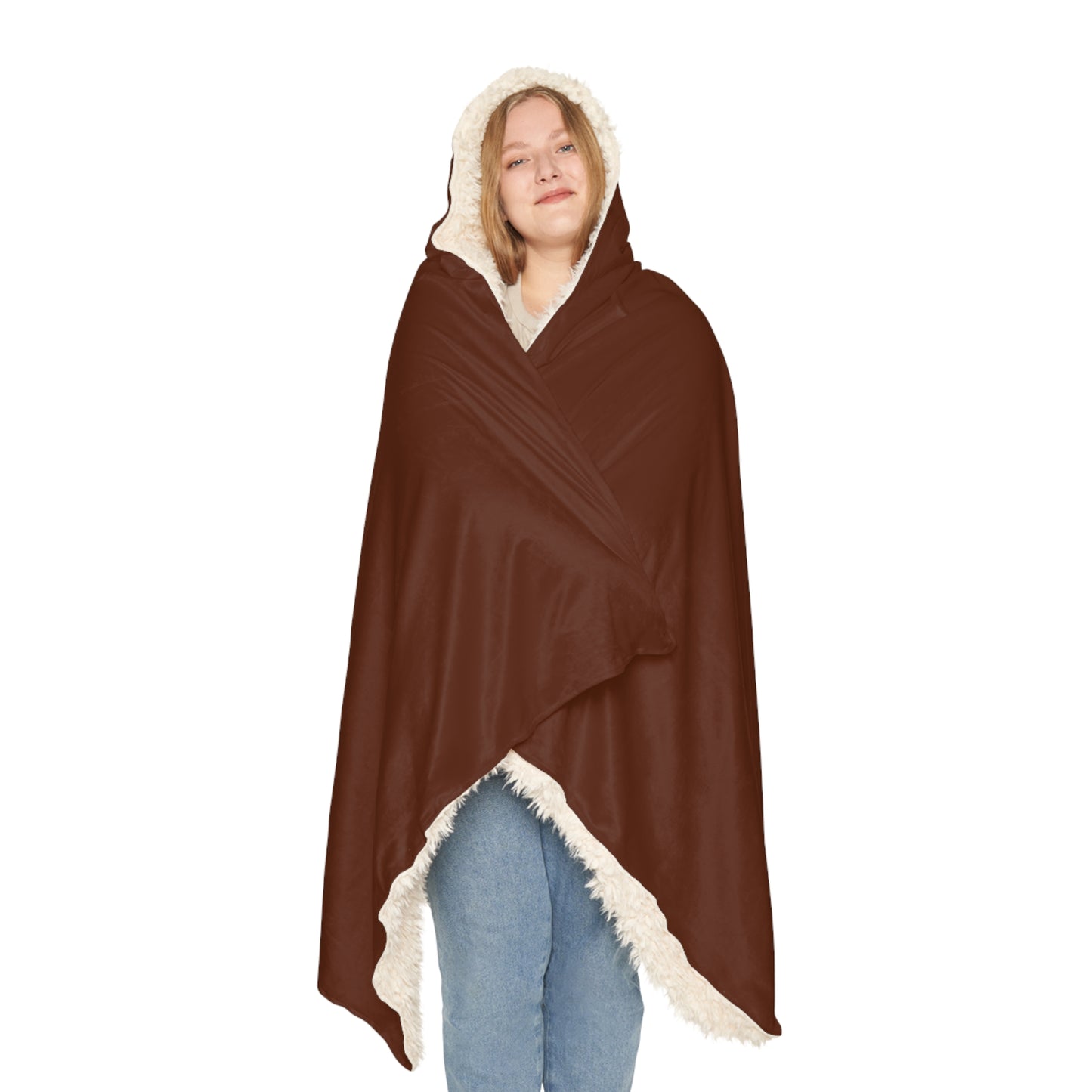 Cozy Brown Snuggle Blanket