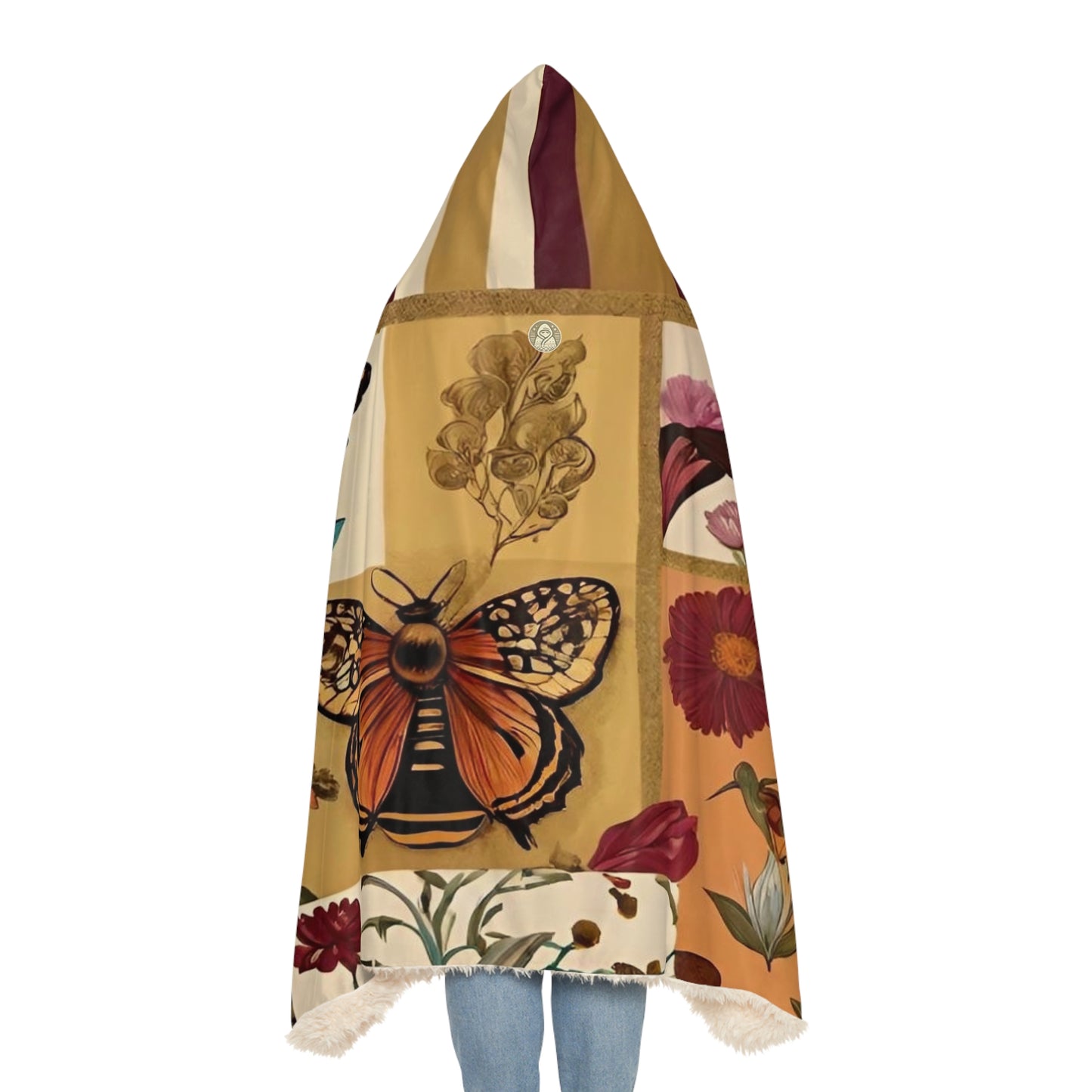 Butterflies n Flowers Snuggle Blanket