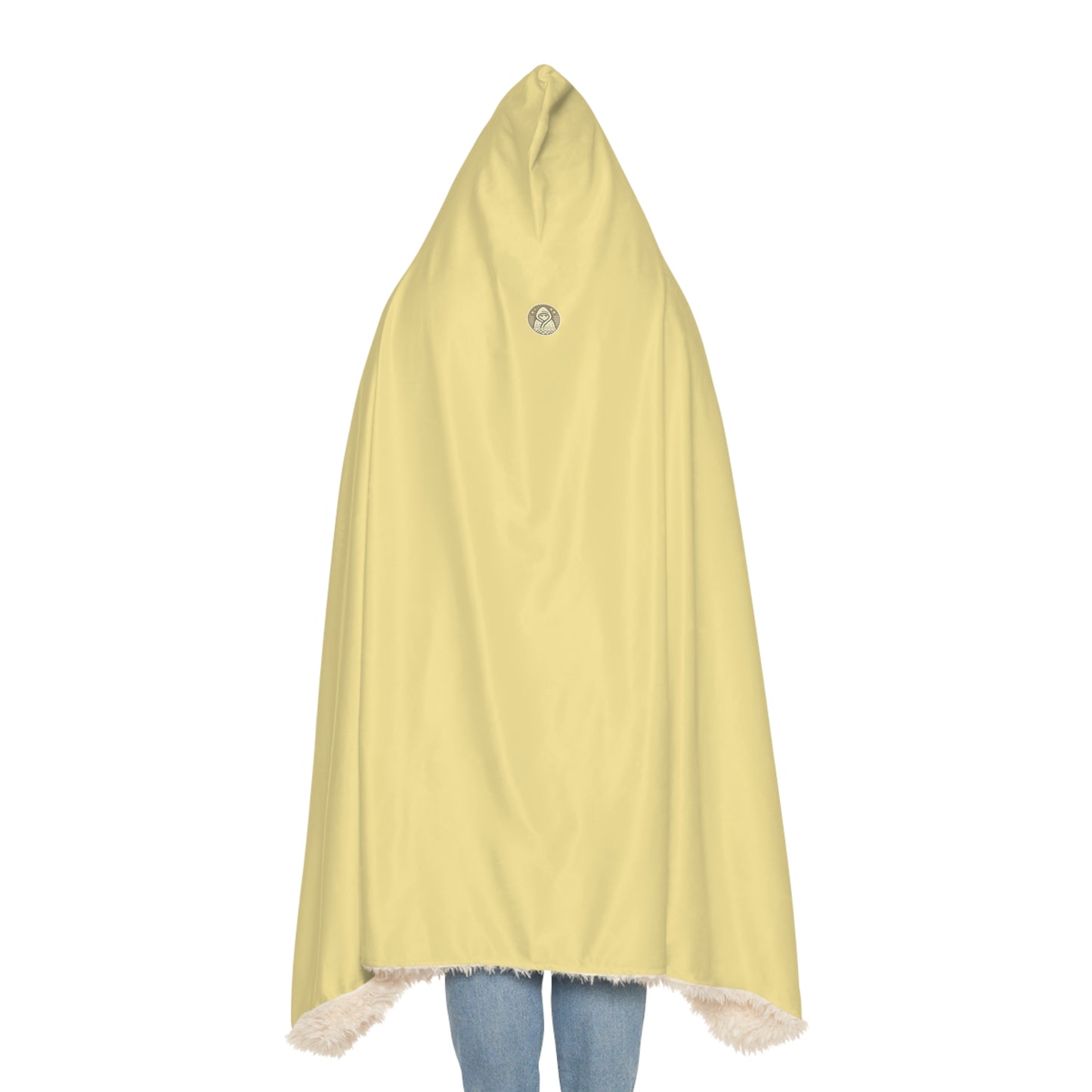 Cozy Pale Yellow Snuggle Blanket