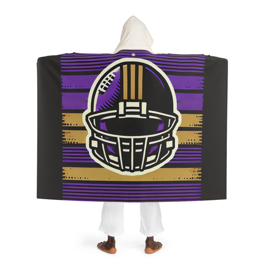 Baltimore Hooded Sherpa Fleece Blanket