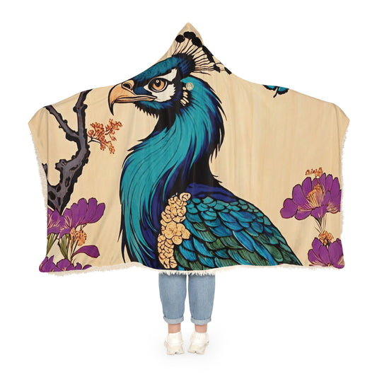 Peacock Home Counter Snuggle Blanket