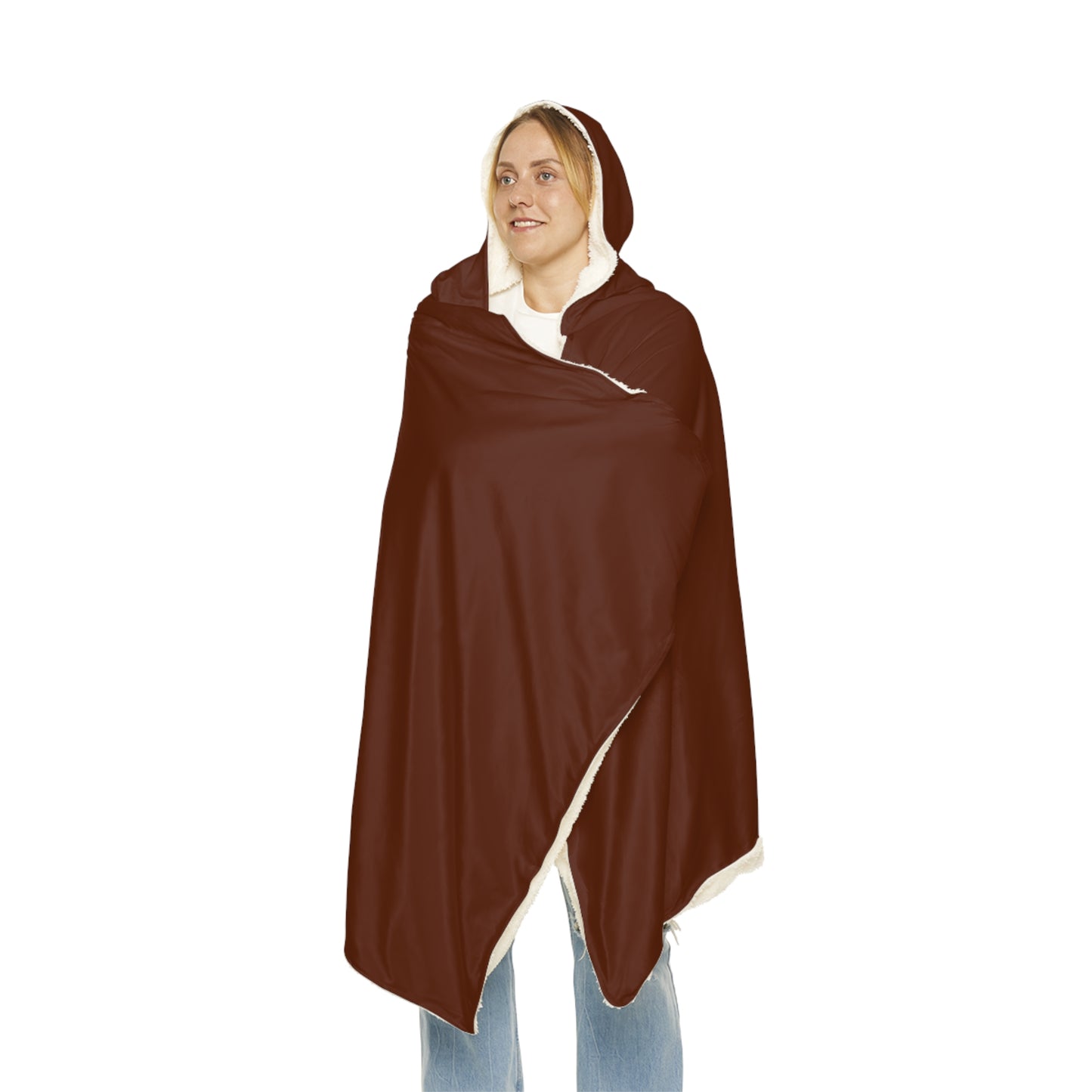 Cozy Brown Snuggle Blanket