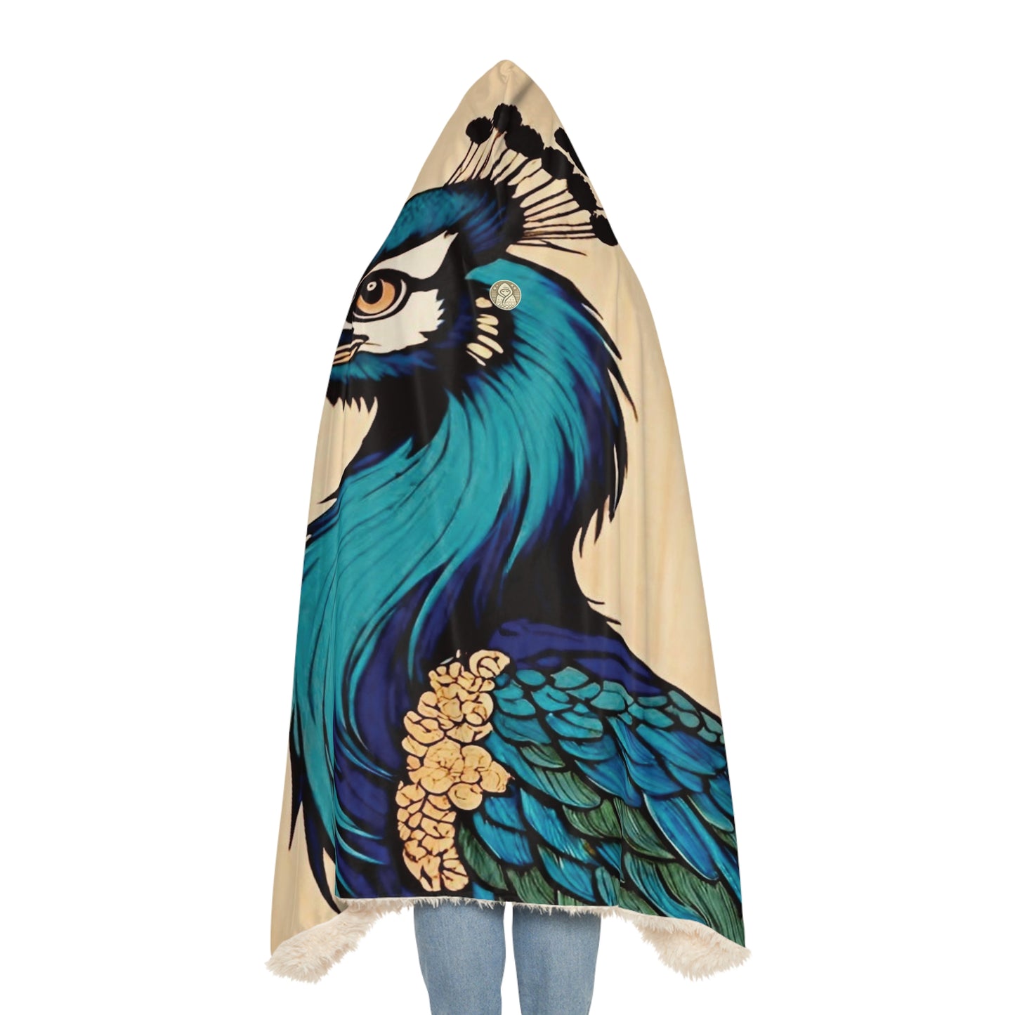 Peacock Home Counter Snuggle Blanket