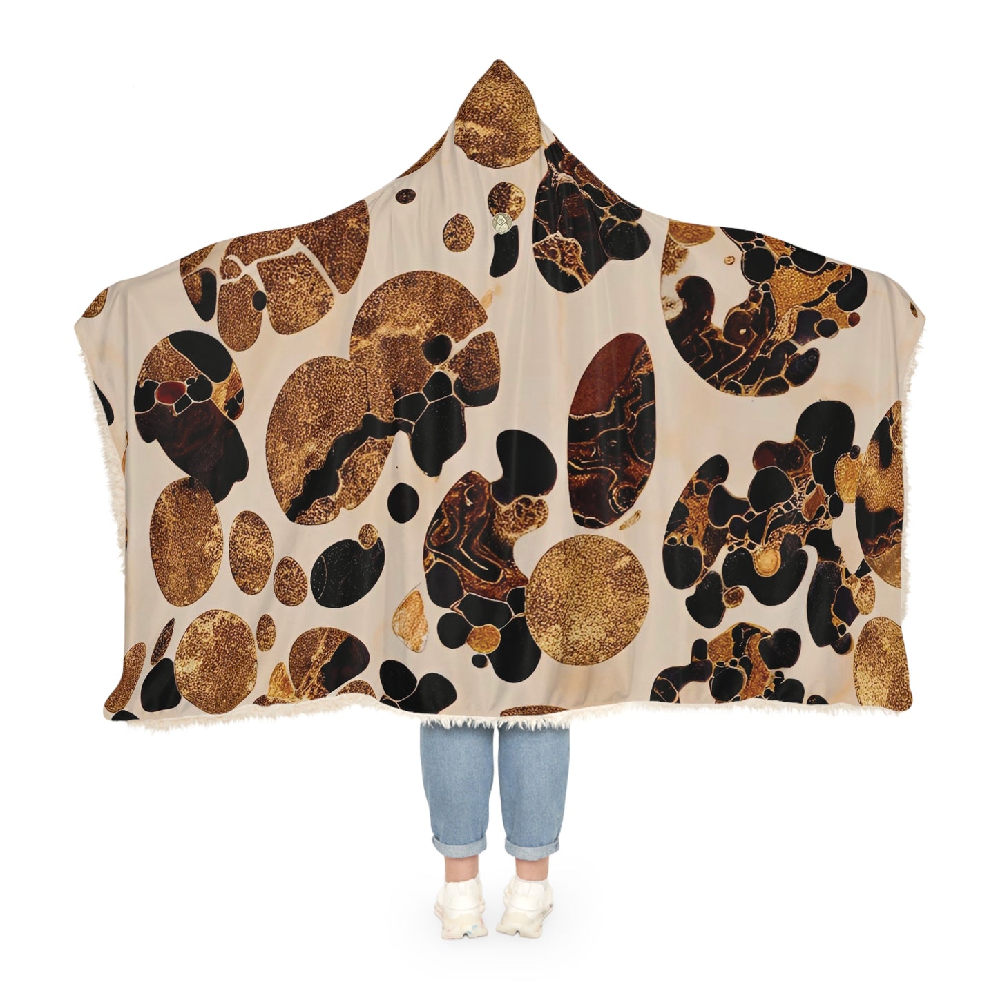 Leopard Patch Snuggle Blanket