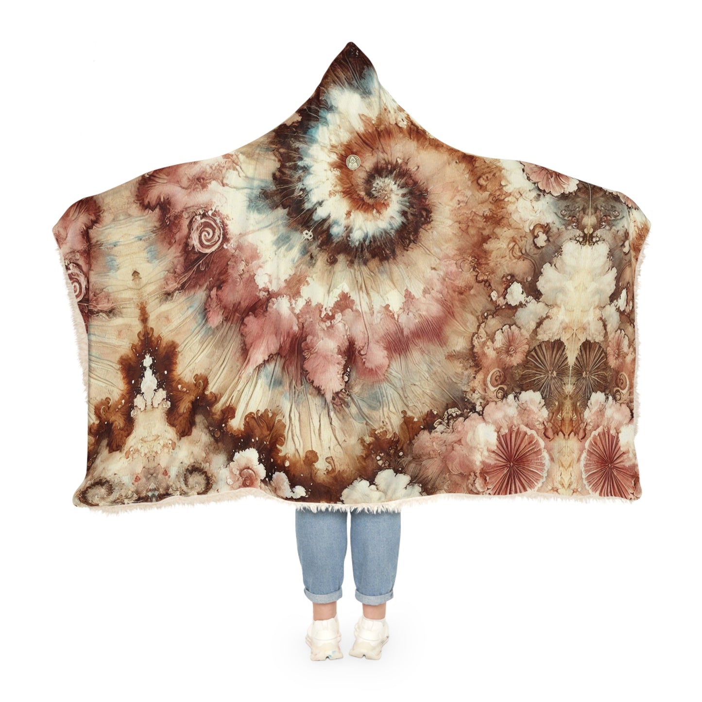 Floral Landscape Snuggle Blanket