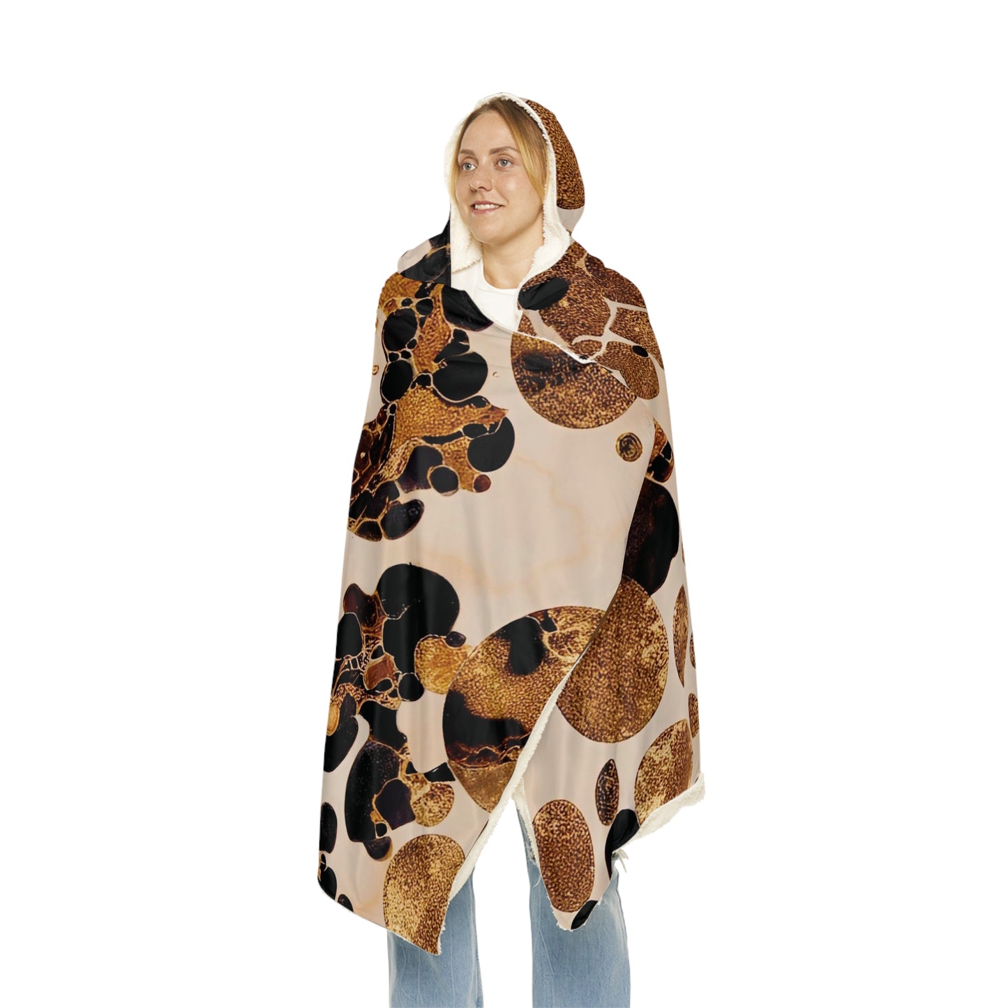 Leopard Patch Snuggle Blanket