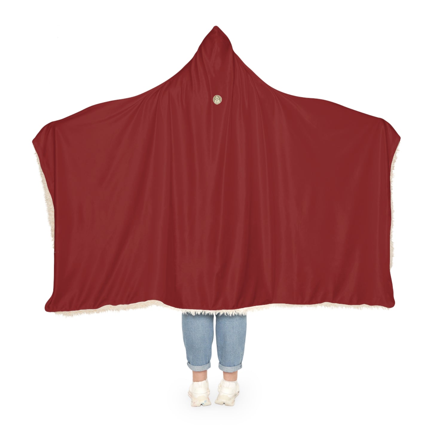 Cozy Burgundy Snuggle Blanket