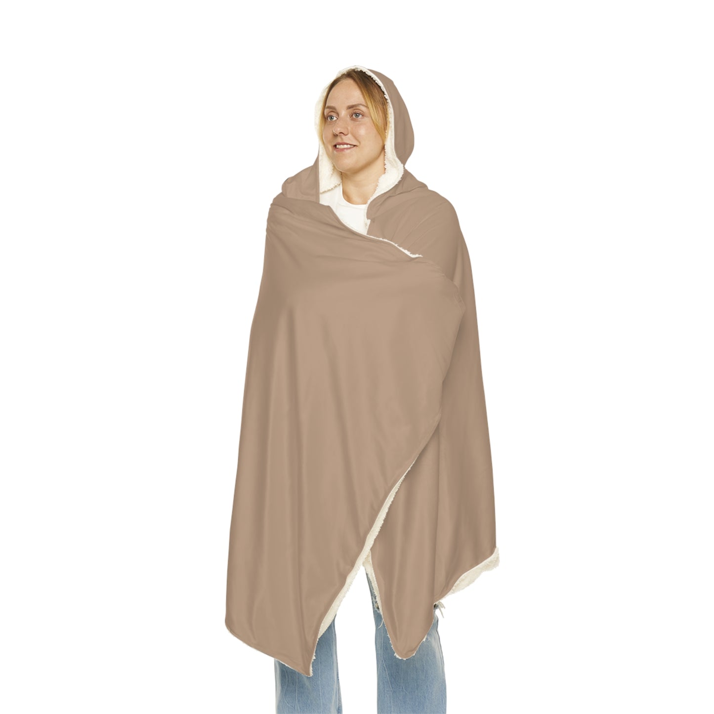 Cozy Taupe Snuggle Blanket