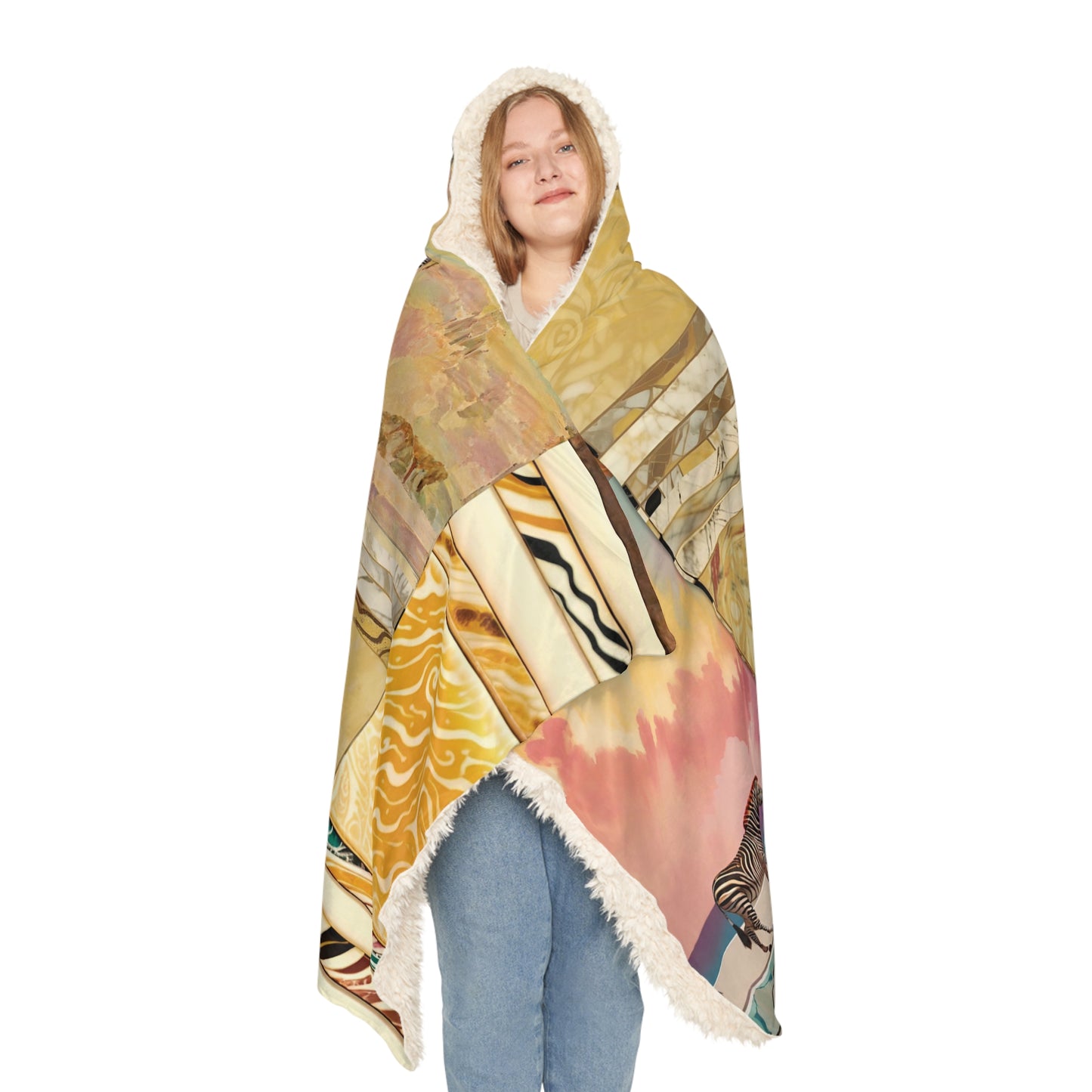 Zebra Safari Snuggle Blanket