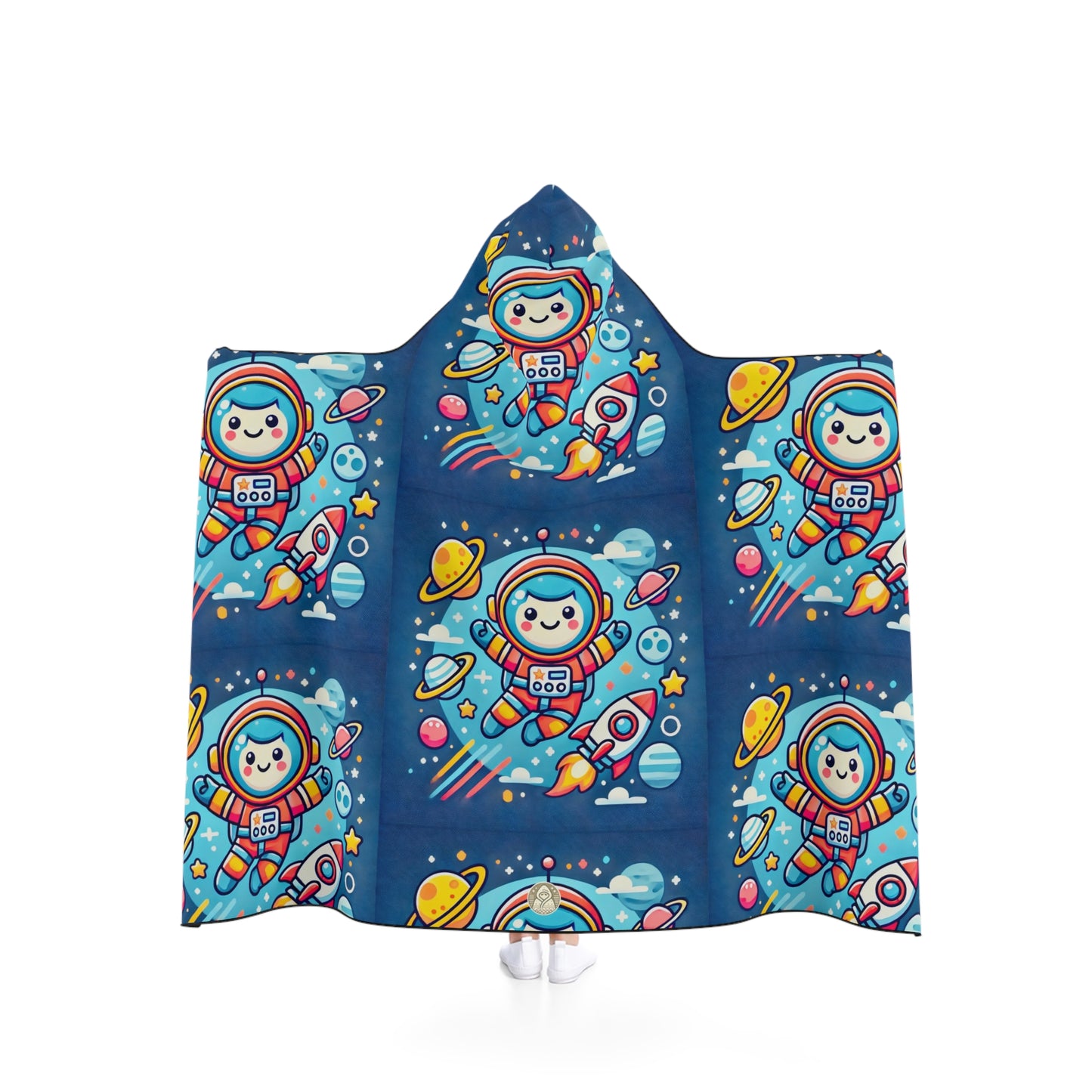 Astrospace Kids Hooded Blanket