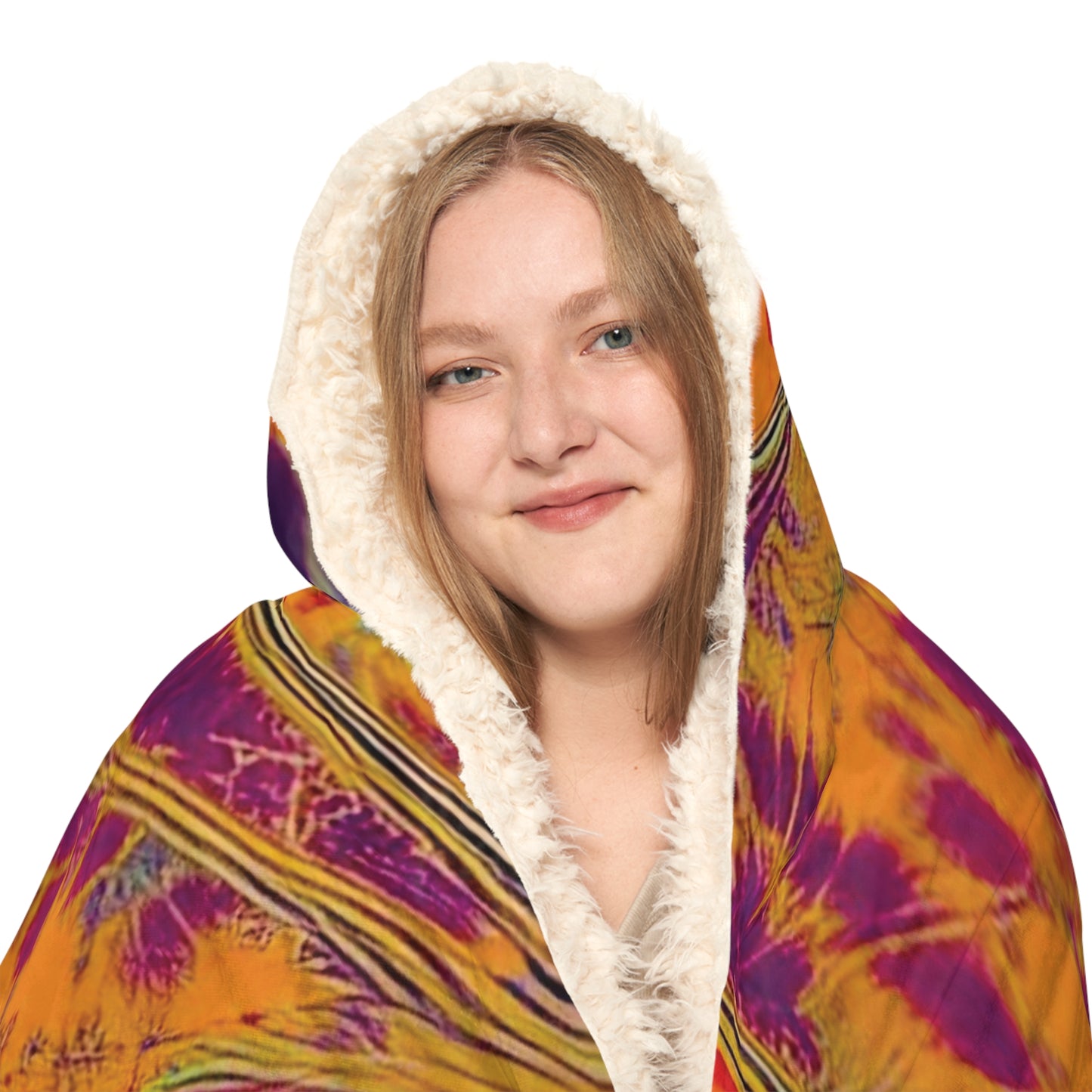 Stormy Rainbow Snuggle Blanket