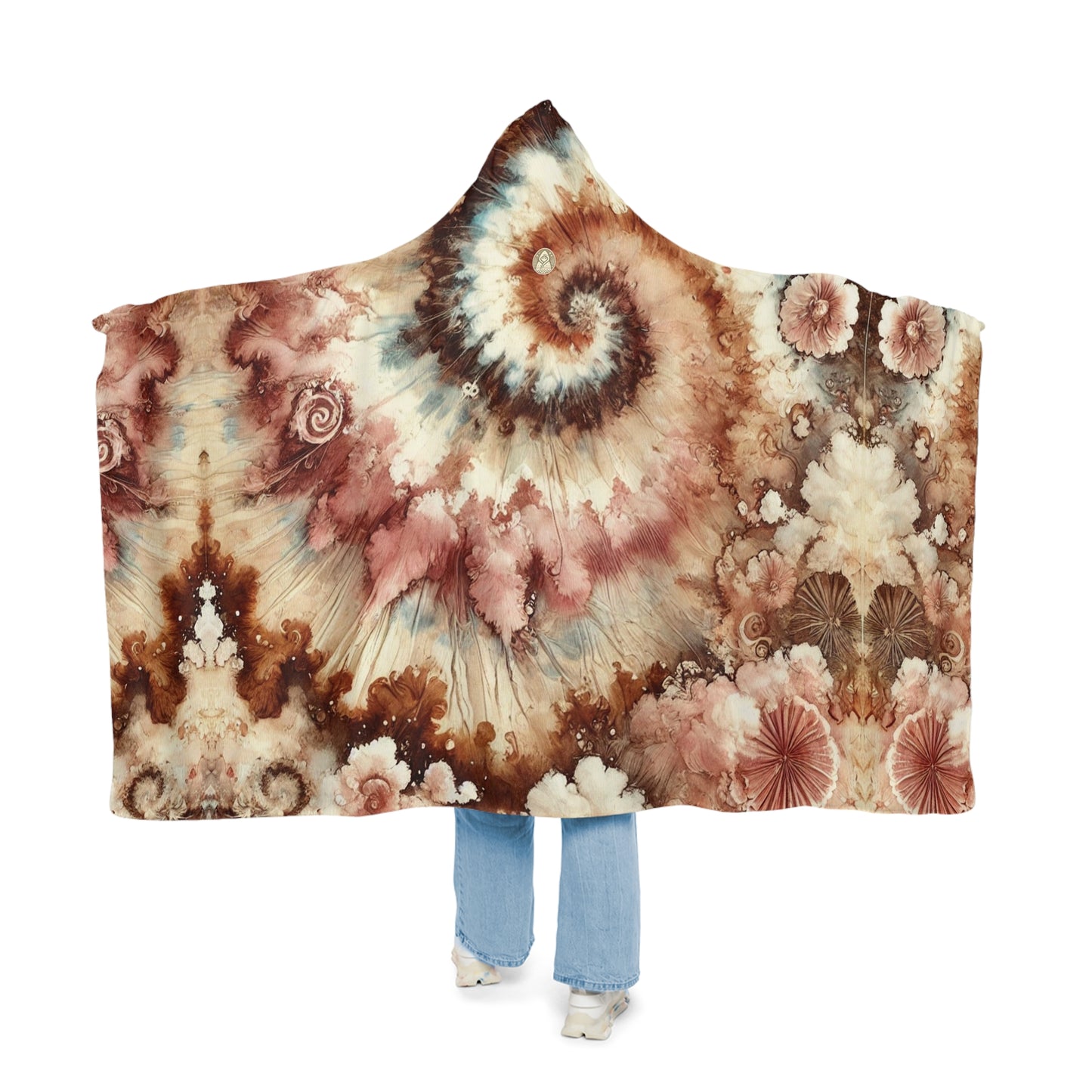 Floral Landscape Snuggle Blanket