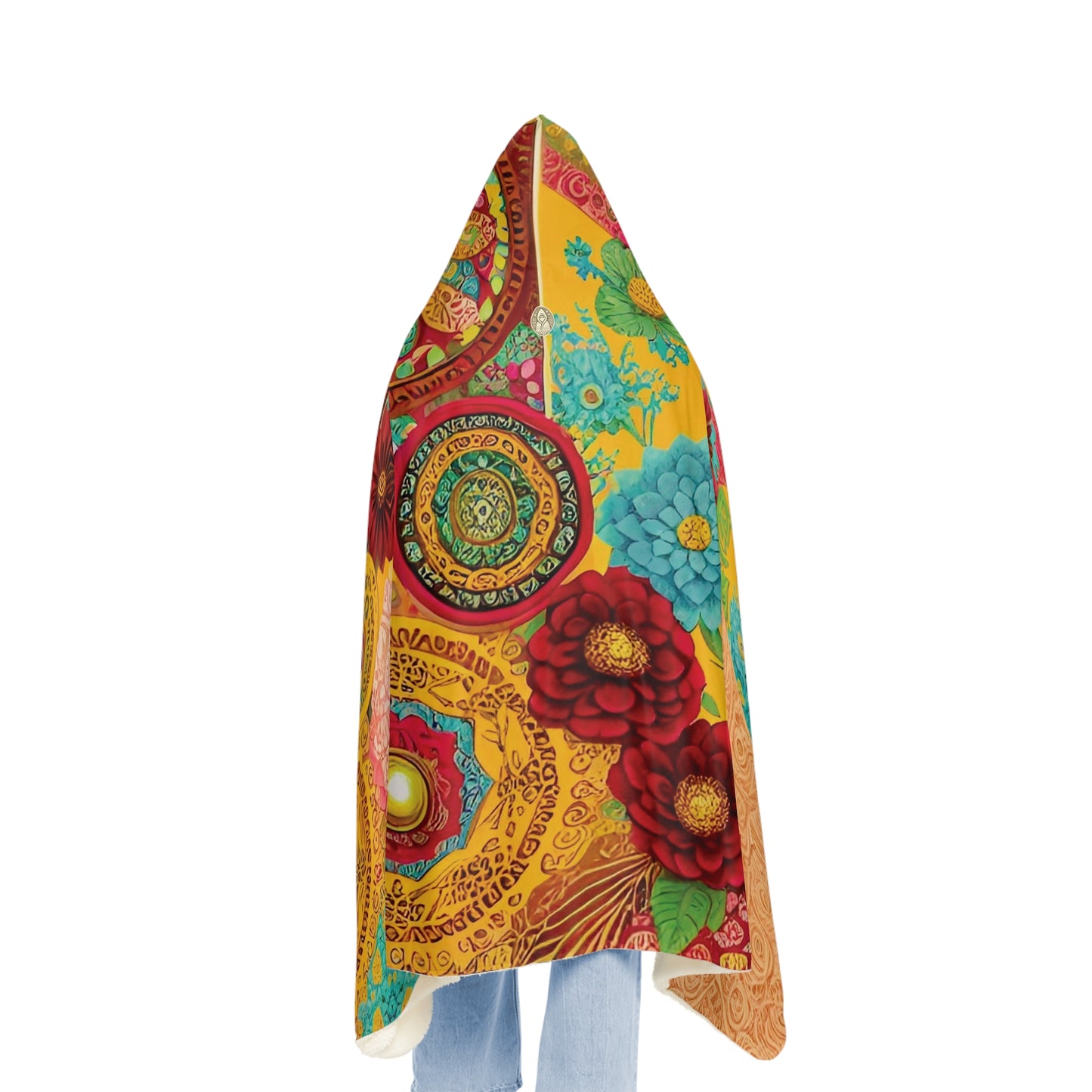 BoHo Birdhouse Snuggle Blanket