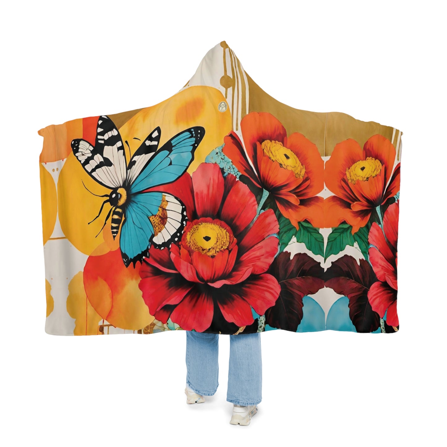 Butterfly Bee Snuggle Blanket