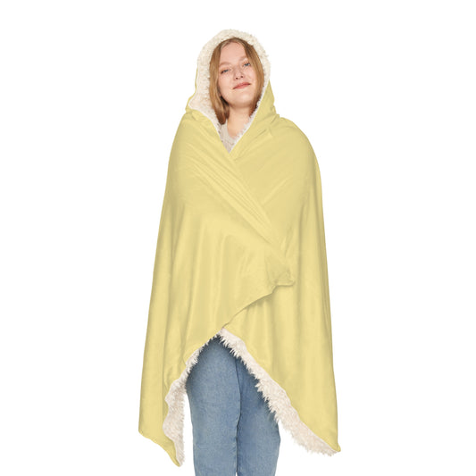 Cozy Pale Yellow Snuggle Blanket