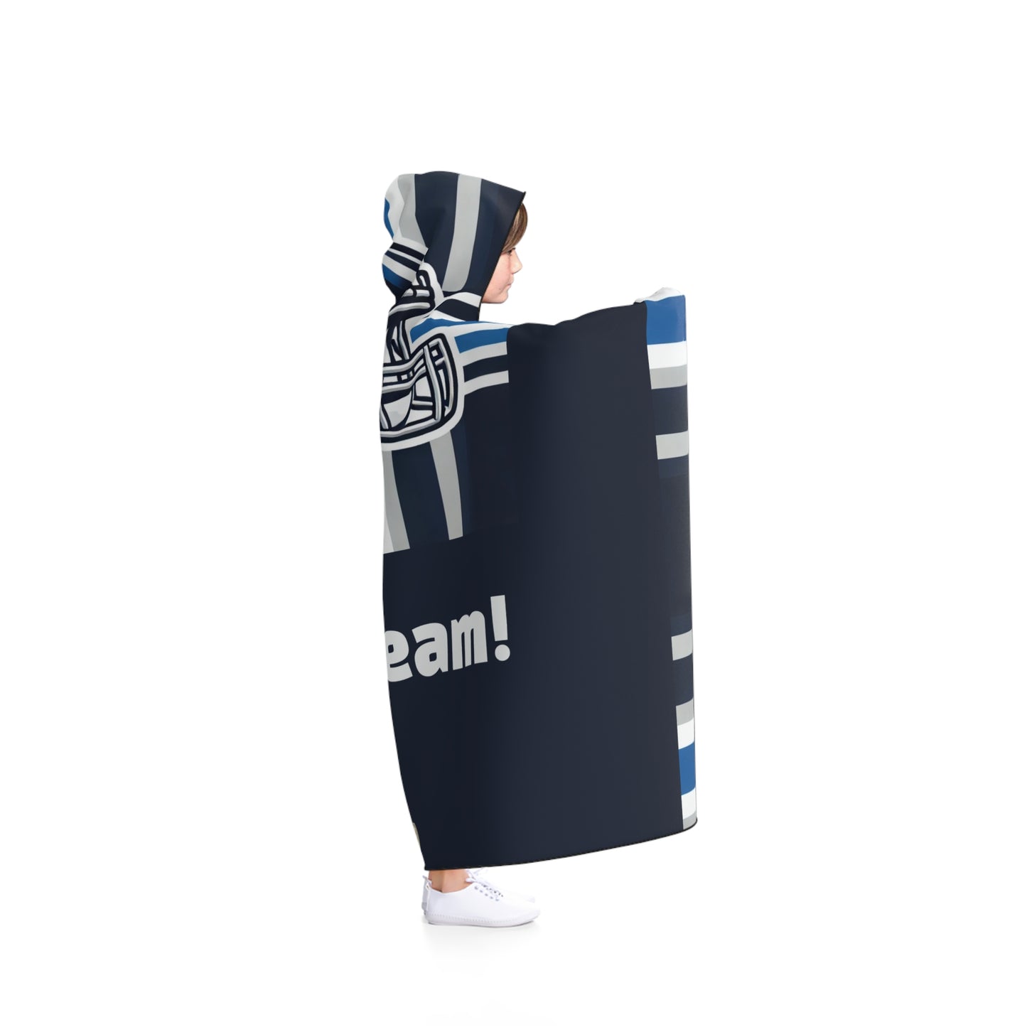 My Team Go Kids Hooded Blanket