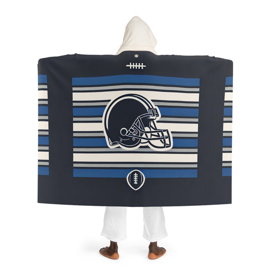 Dallas Hooded Sherpa Fleece Blanket