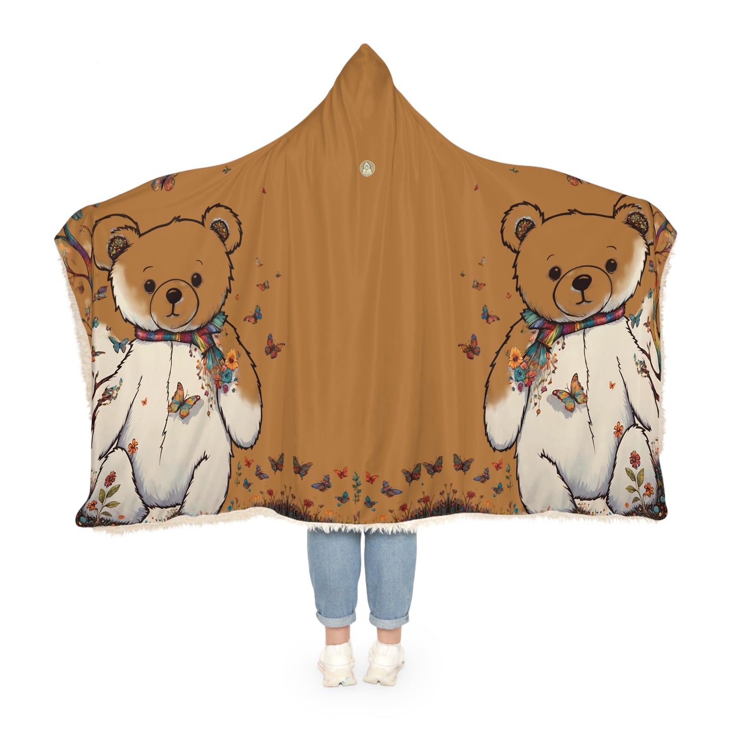 Fall Bear Copper Snuggle Blanket