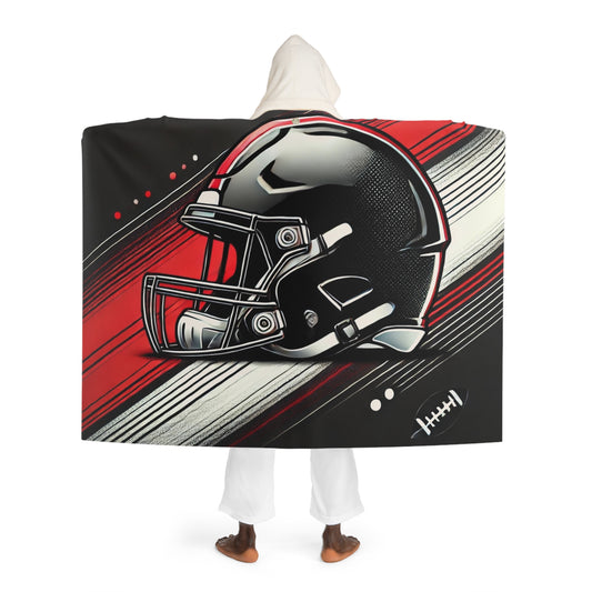 Atlanta Hooded Sherpa Fleece Blanket