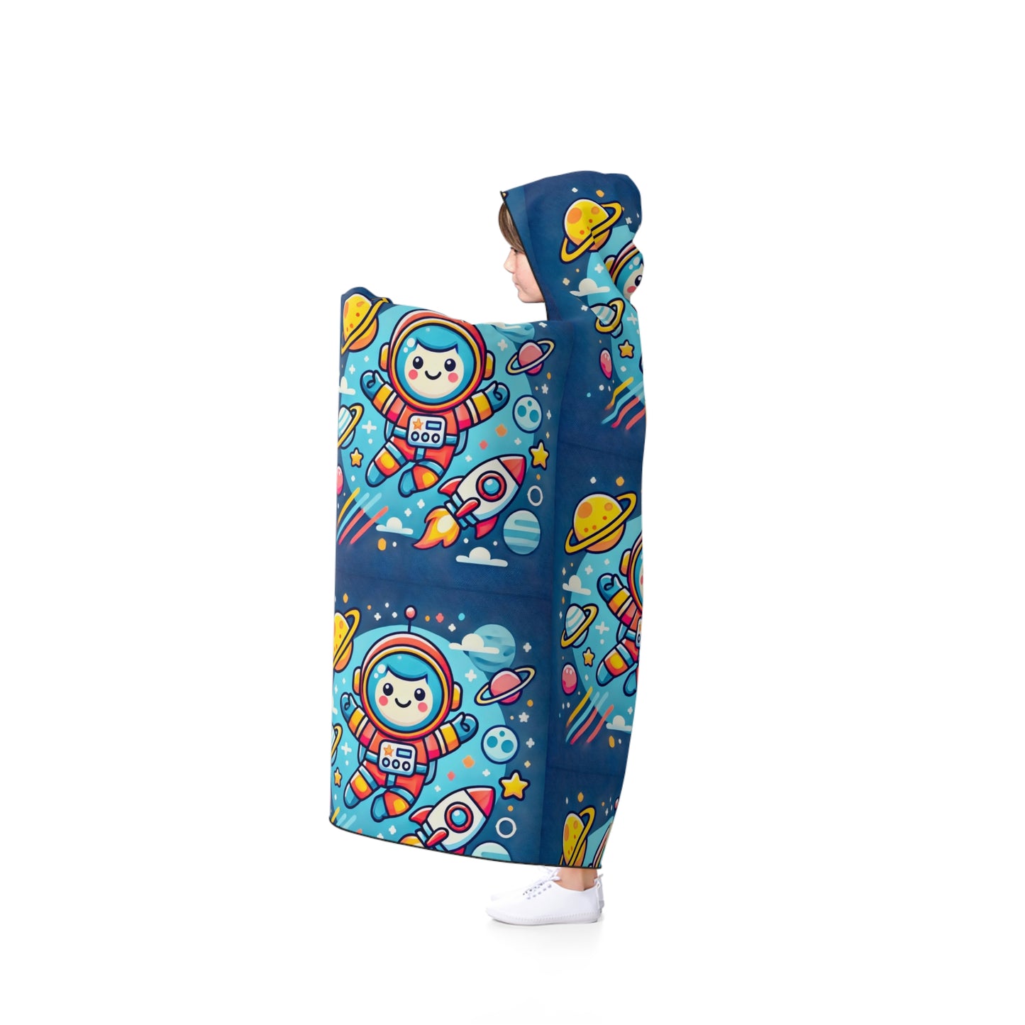 Astrospace Kids Hooded Blanket