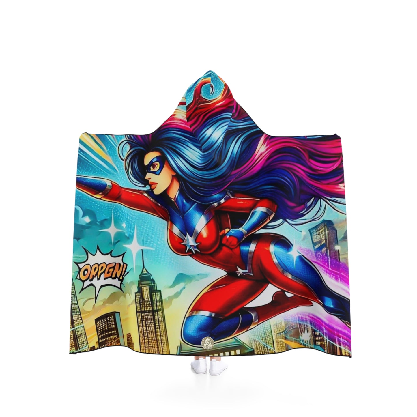 Aurora Wonder Kids Hooded Blanket