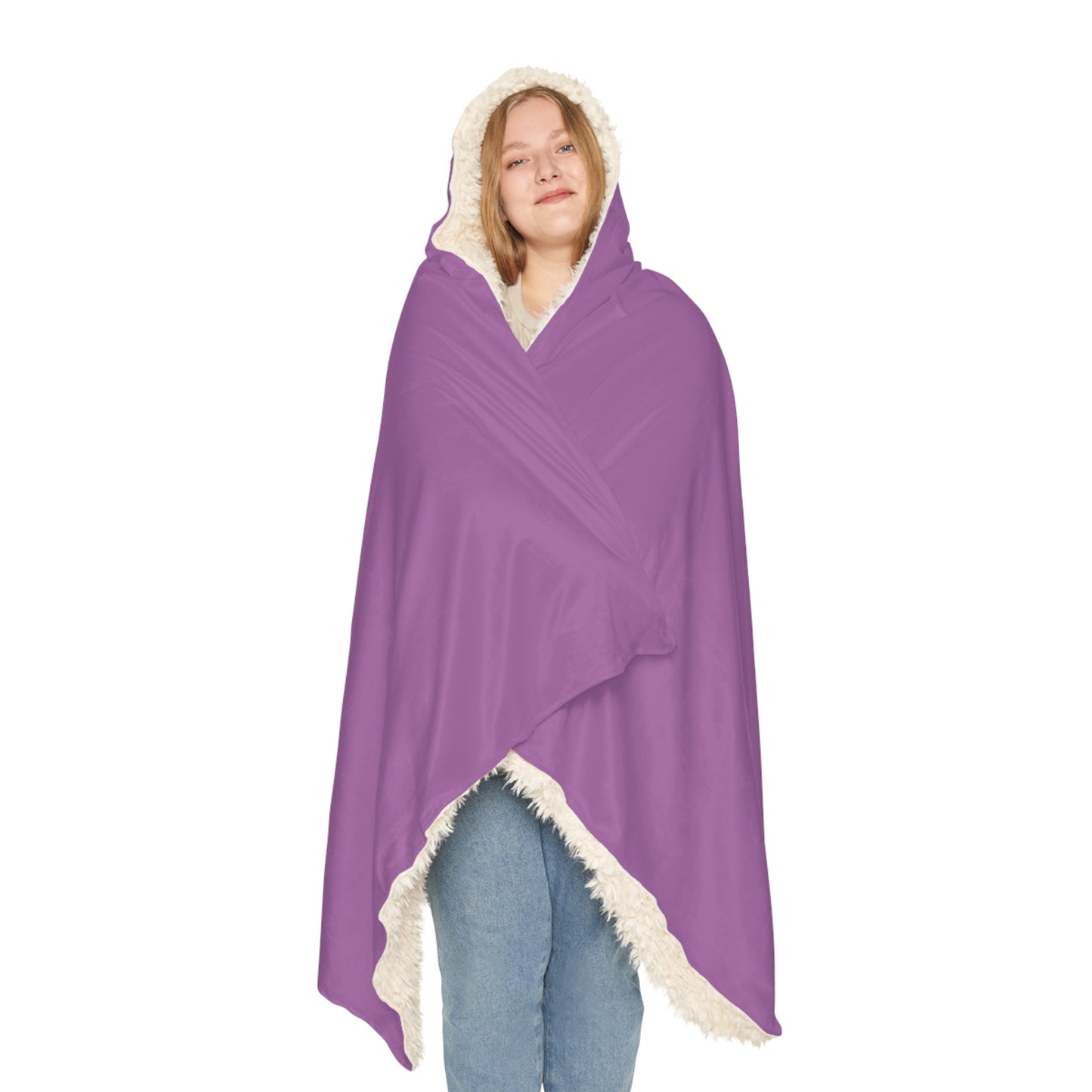 Cozy Neon Purple Snuggle Blanket