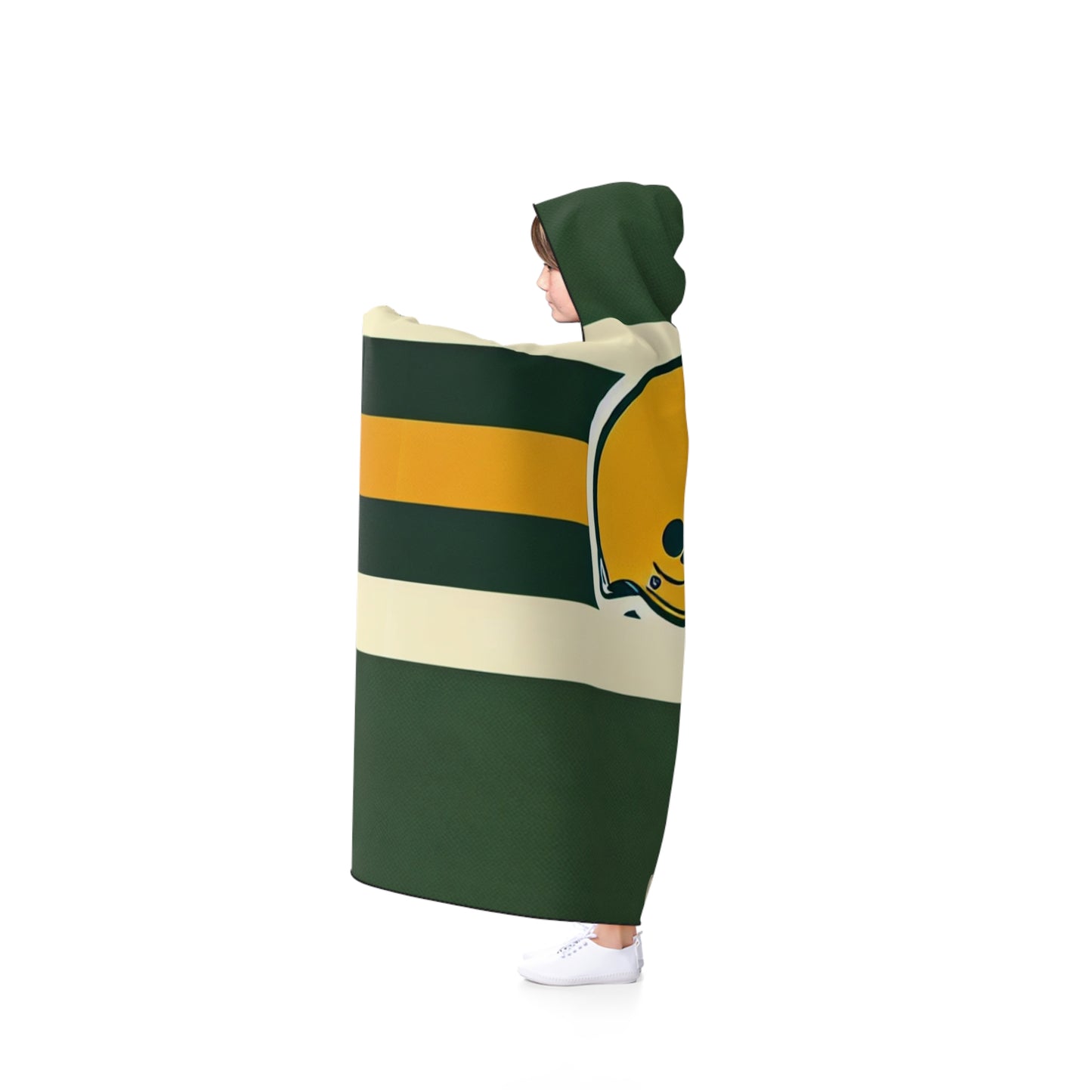 Green Bay Kids Hooded Blanket