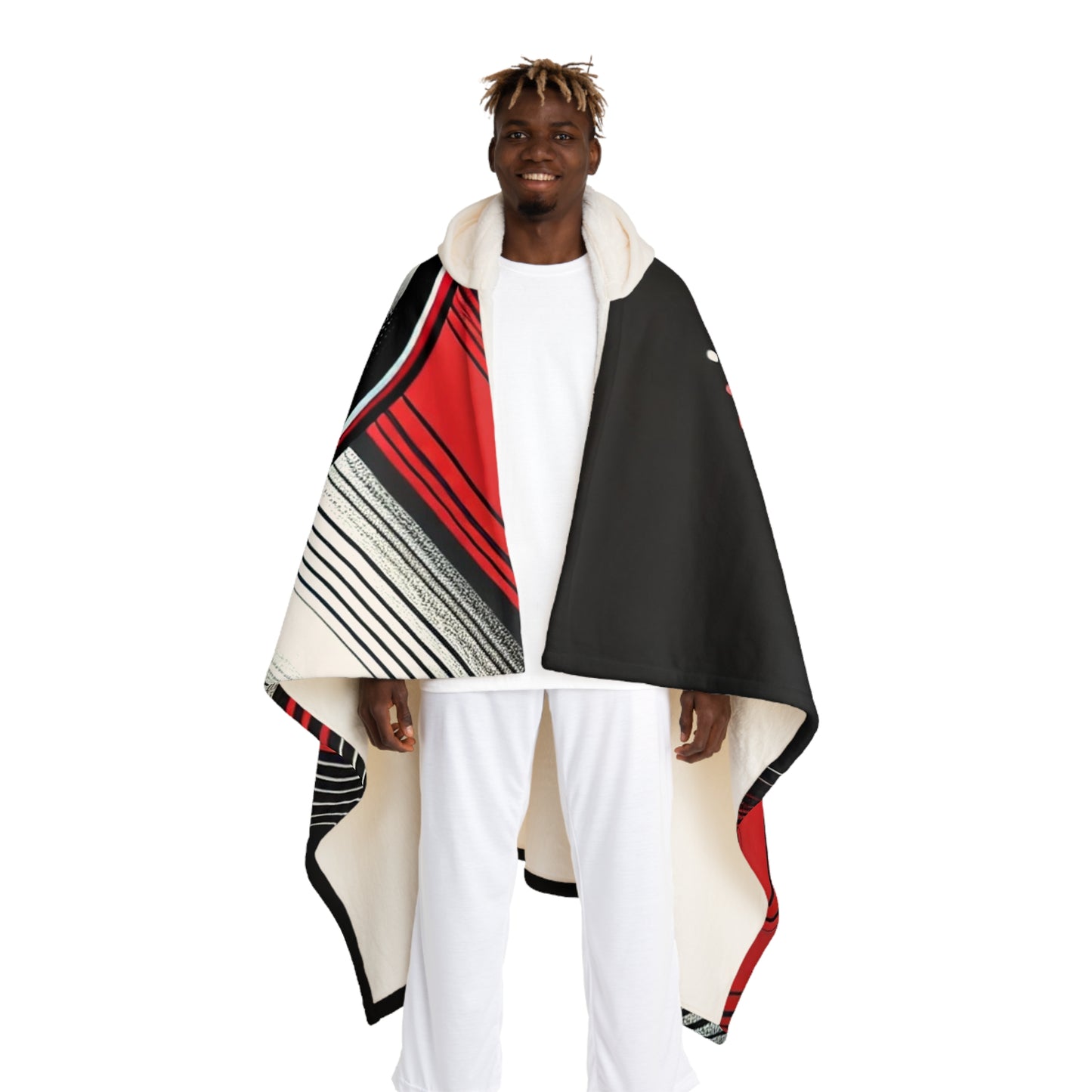 Atlanta Hooded Sherpa Fleece Blanket