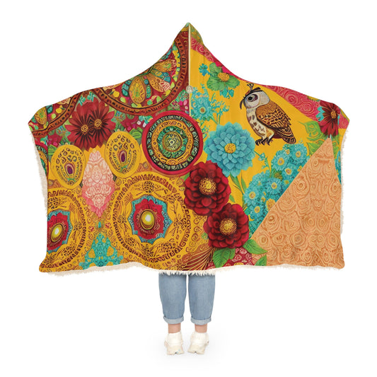 BoHo Birdhouse Snuggle Blanket