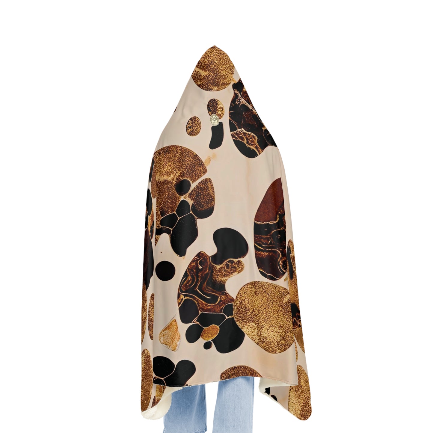 Leopard Patch Snuggle Blanket