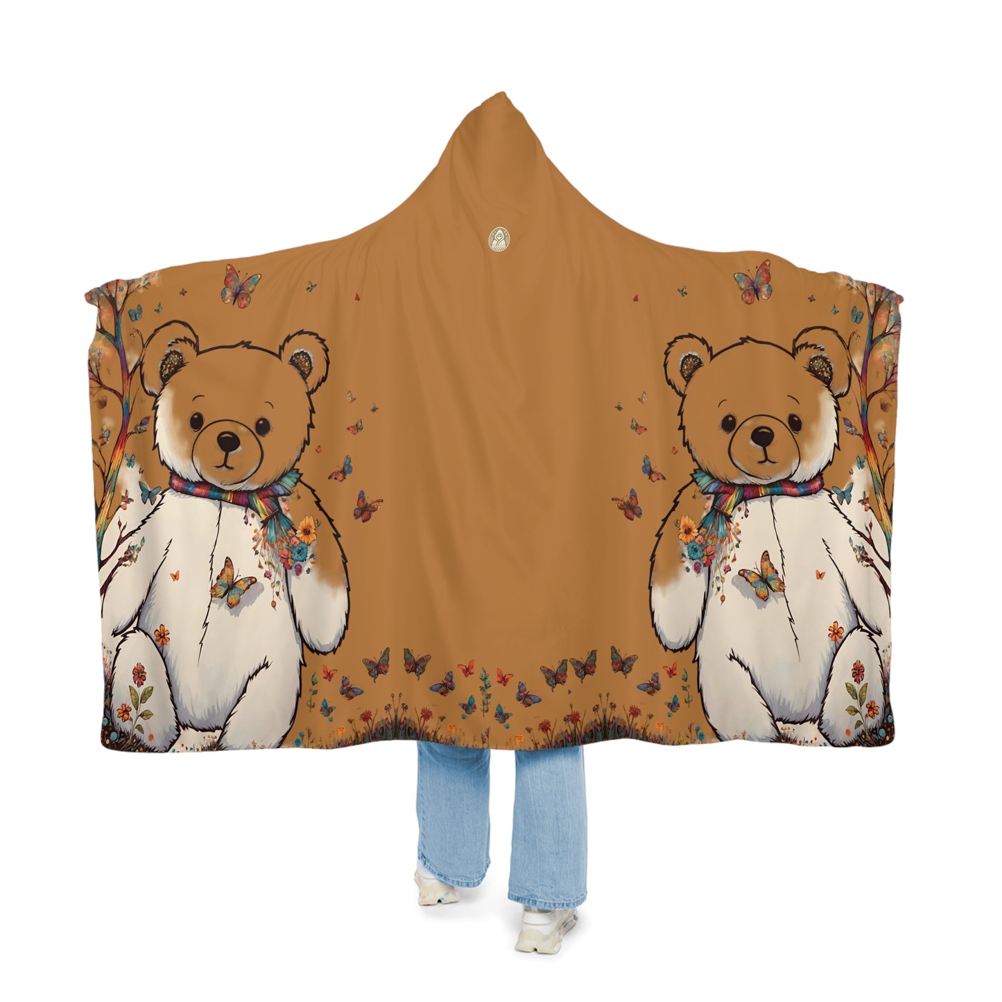 Fall Bear Copper Snuggle Blanket