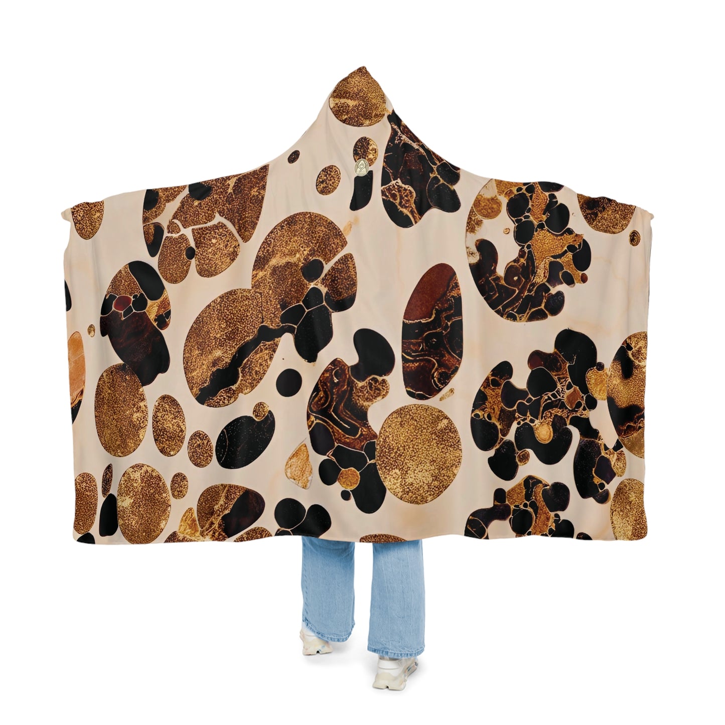 Leopard Patch Snuggle Blanket