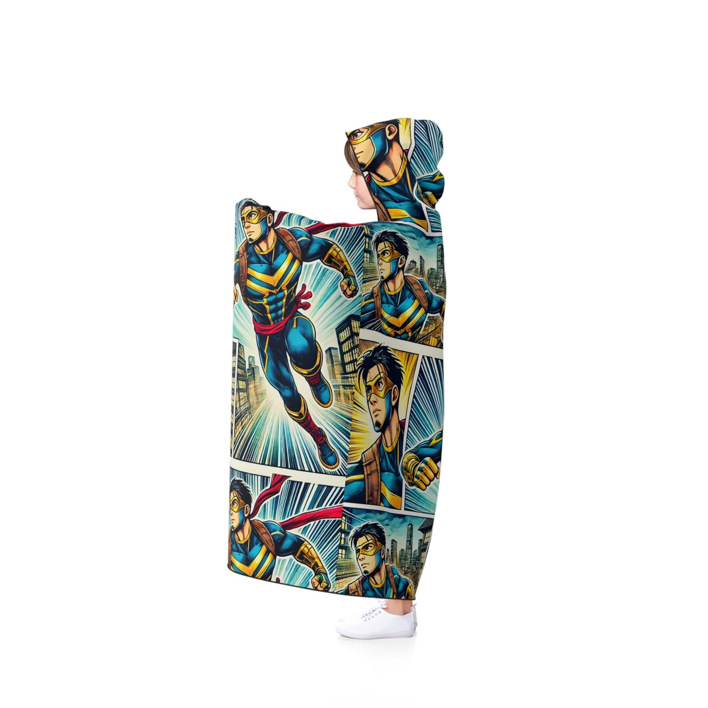 Quantum Rush Kids Hooded Blanket