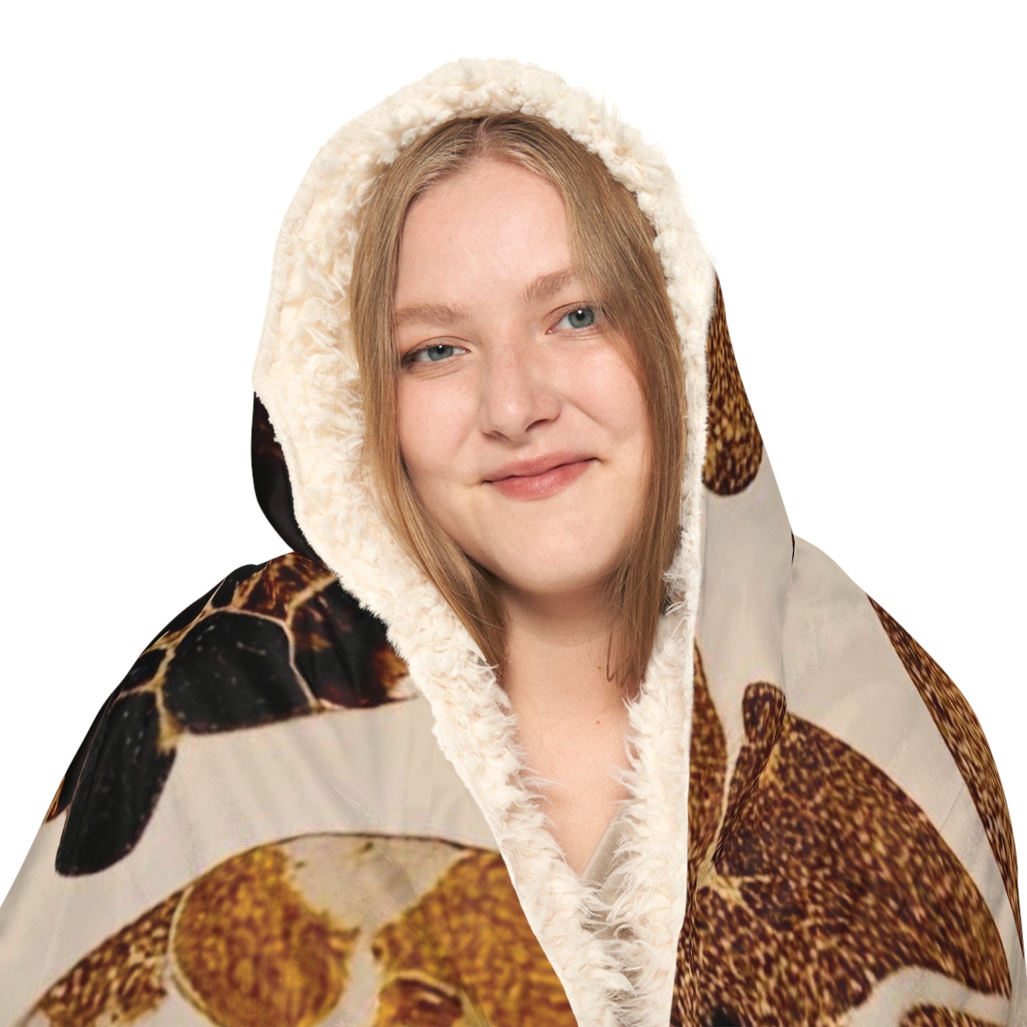 Leopard Patch Snuggle Blanket