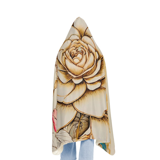 Single Rose Snuggle Blanket