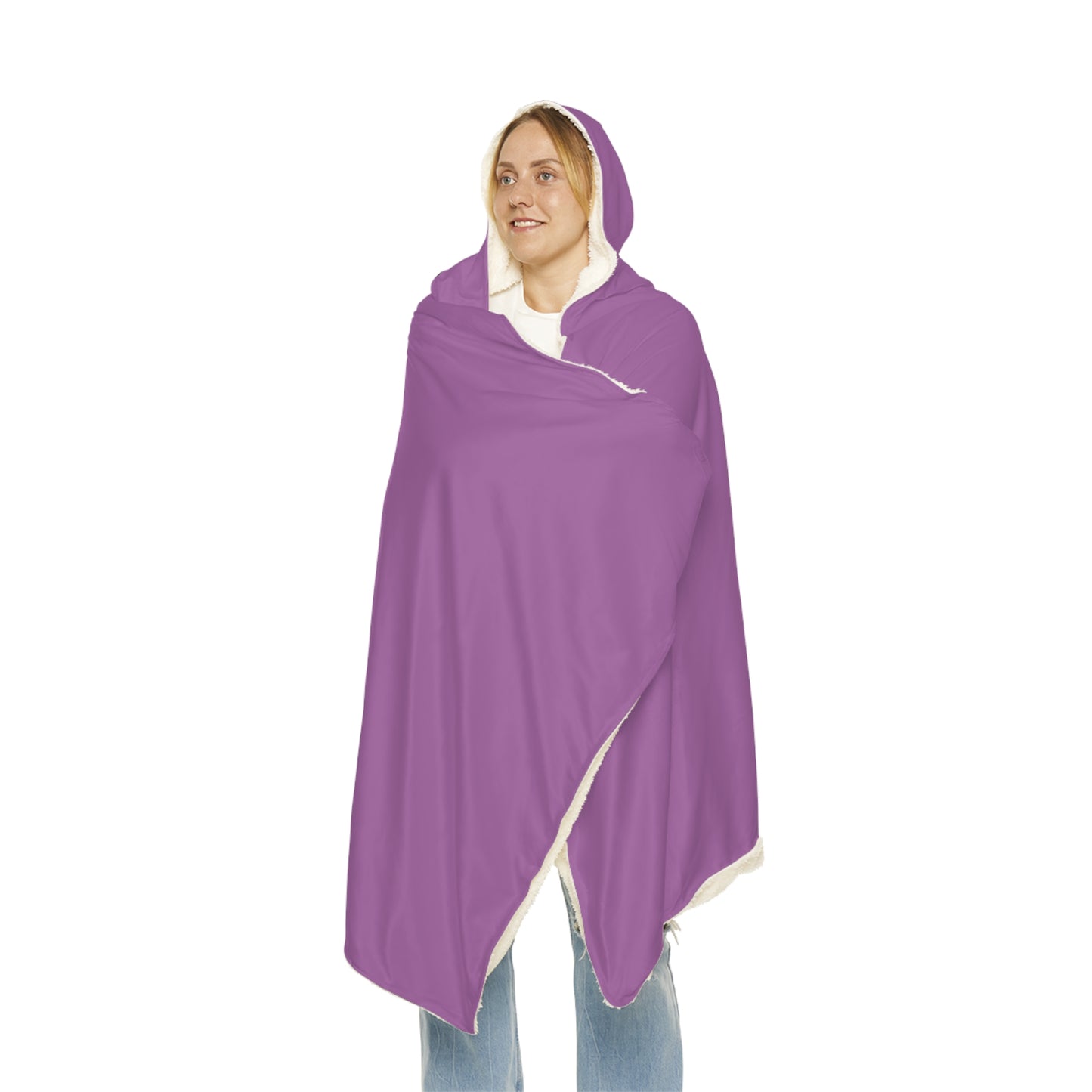 Cozy Neon Purple Snuggle Blanket