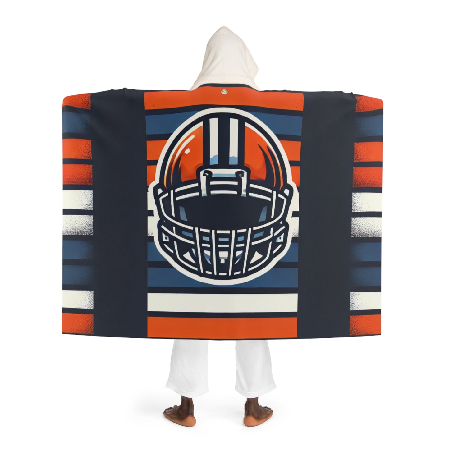 Denver Hooded Sherpa Fleece Blanket