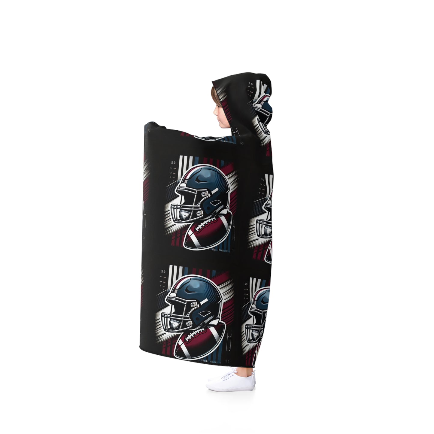 Joshua In College Kids Hooded Blanket