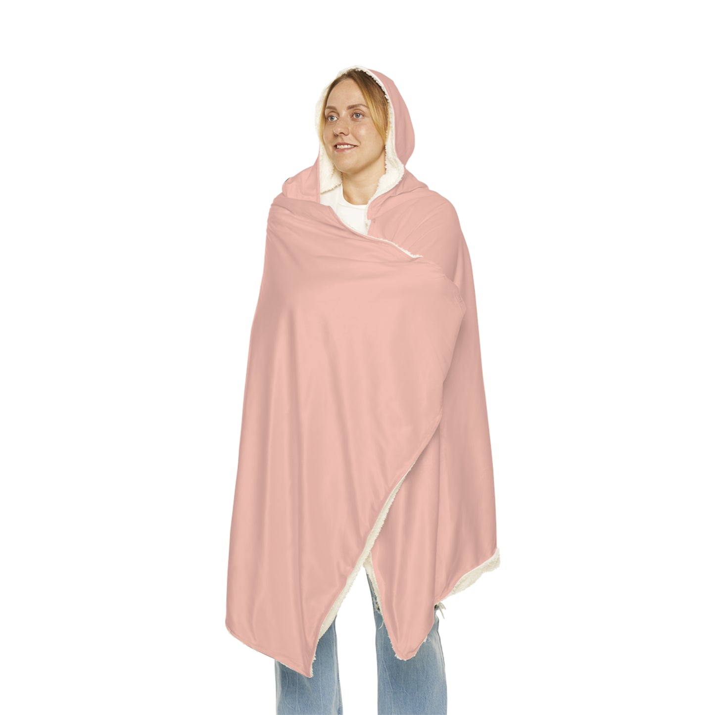 Cozy Peach Snuggle Blanket