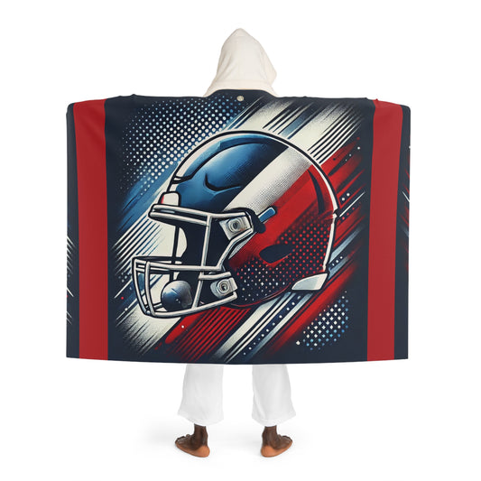 Houston Hooded Sherpa Fleece Blanket