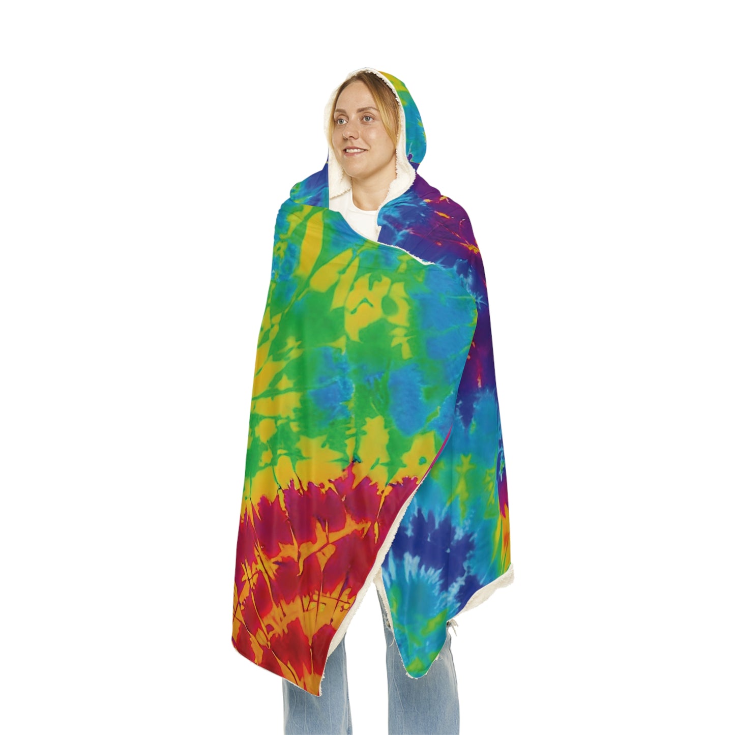 Electric Color Snuggle Blanket