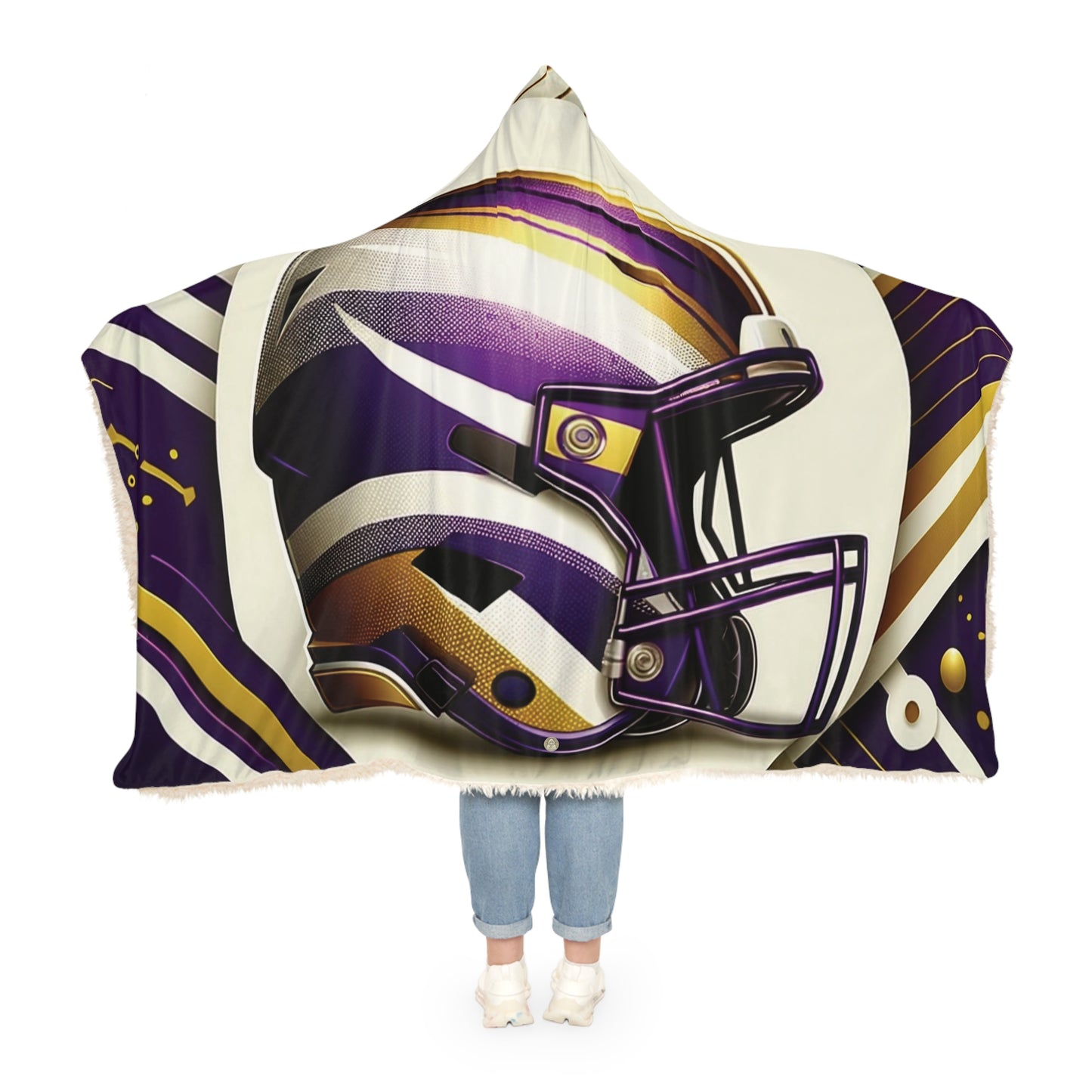 Football Hype Snuggle Blanket