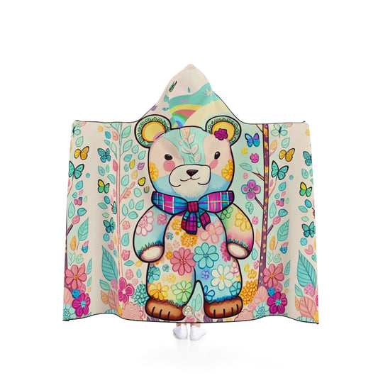 Bailey Bear Kids Hooded Blanket